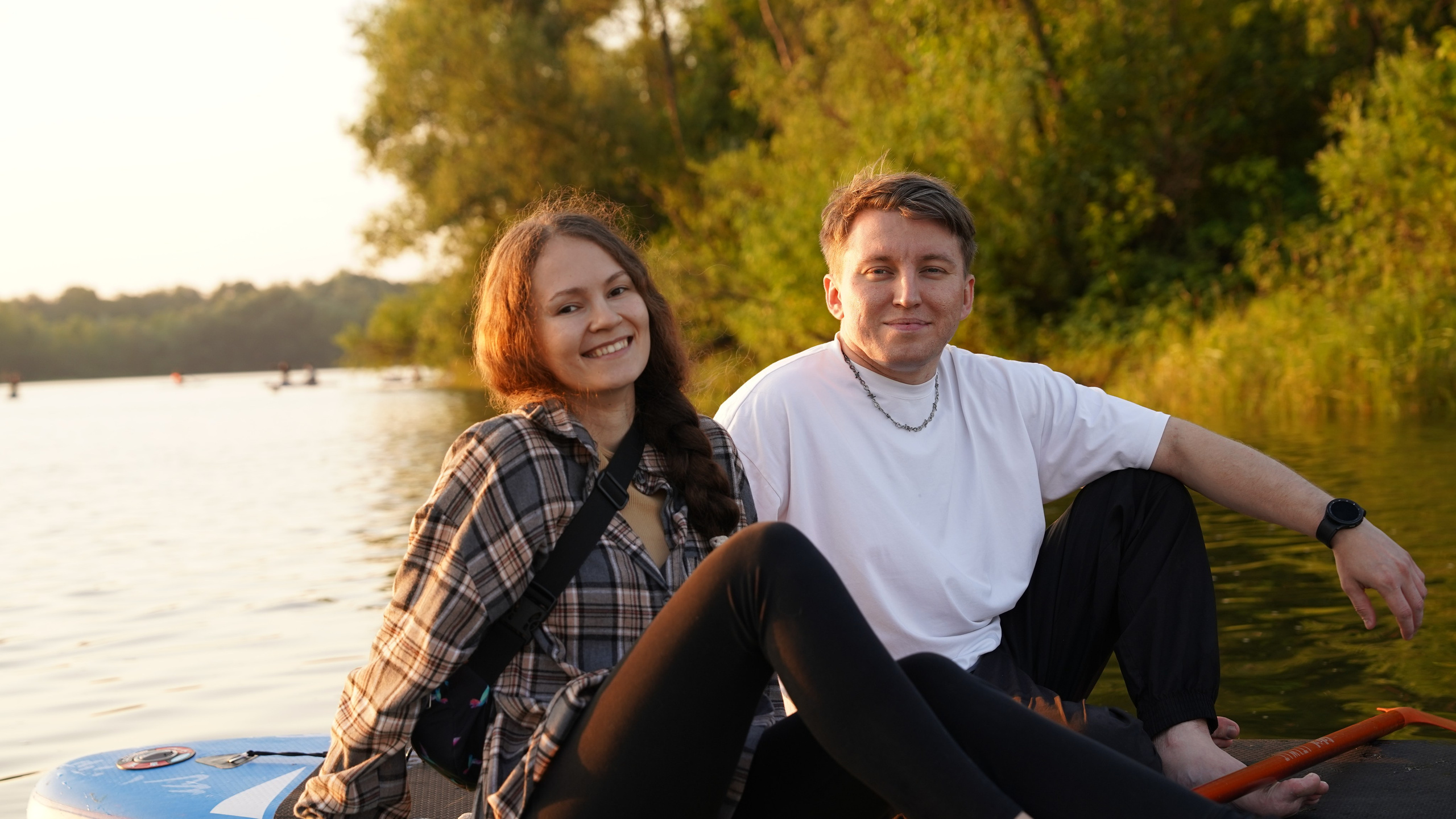 Рассветы на сапбордах в Уфе