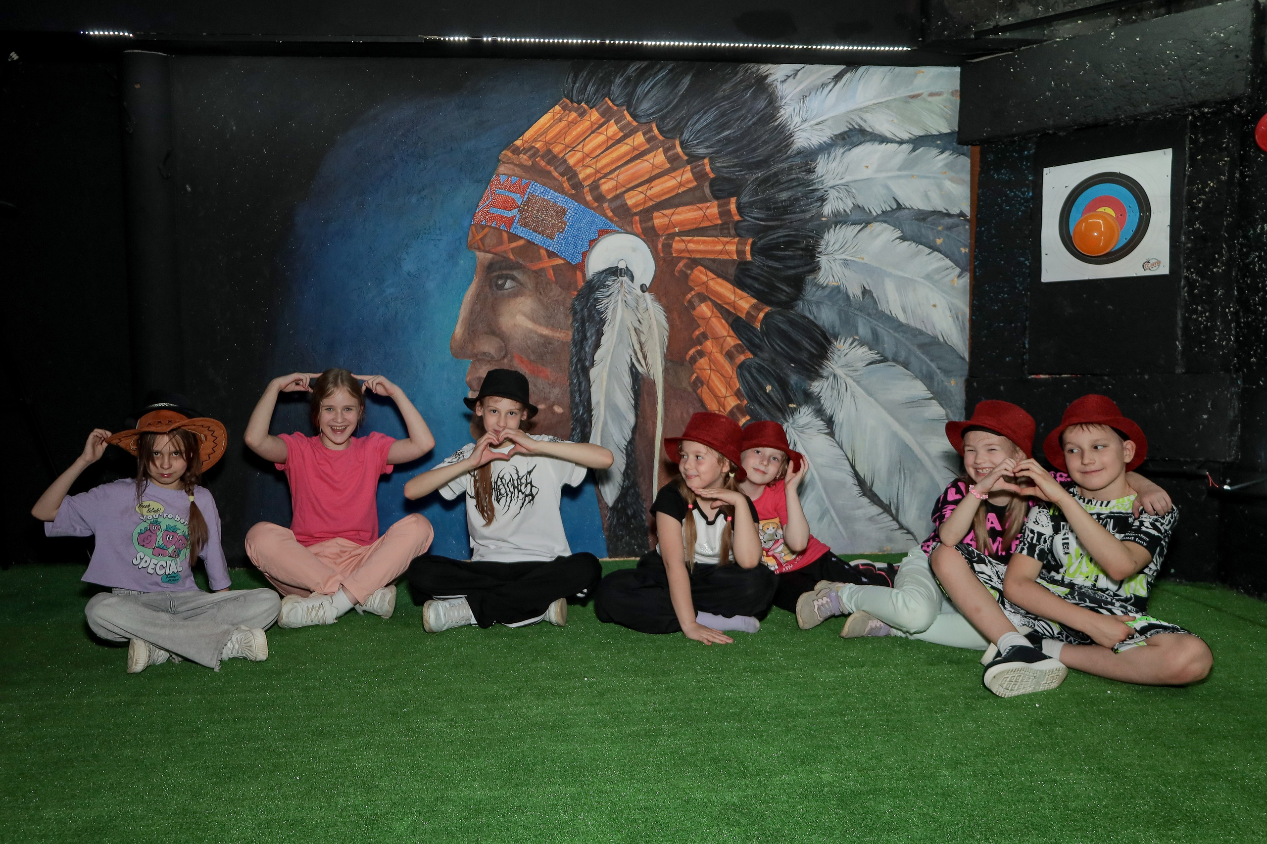 День рождение в стрелковом клубе. Фотограф Надршина Лилия