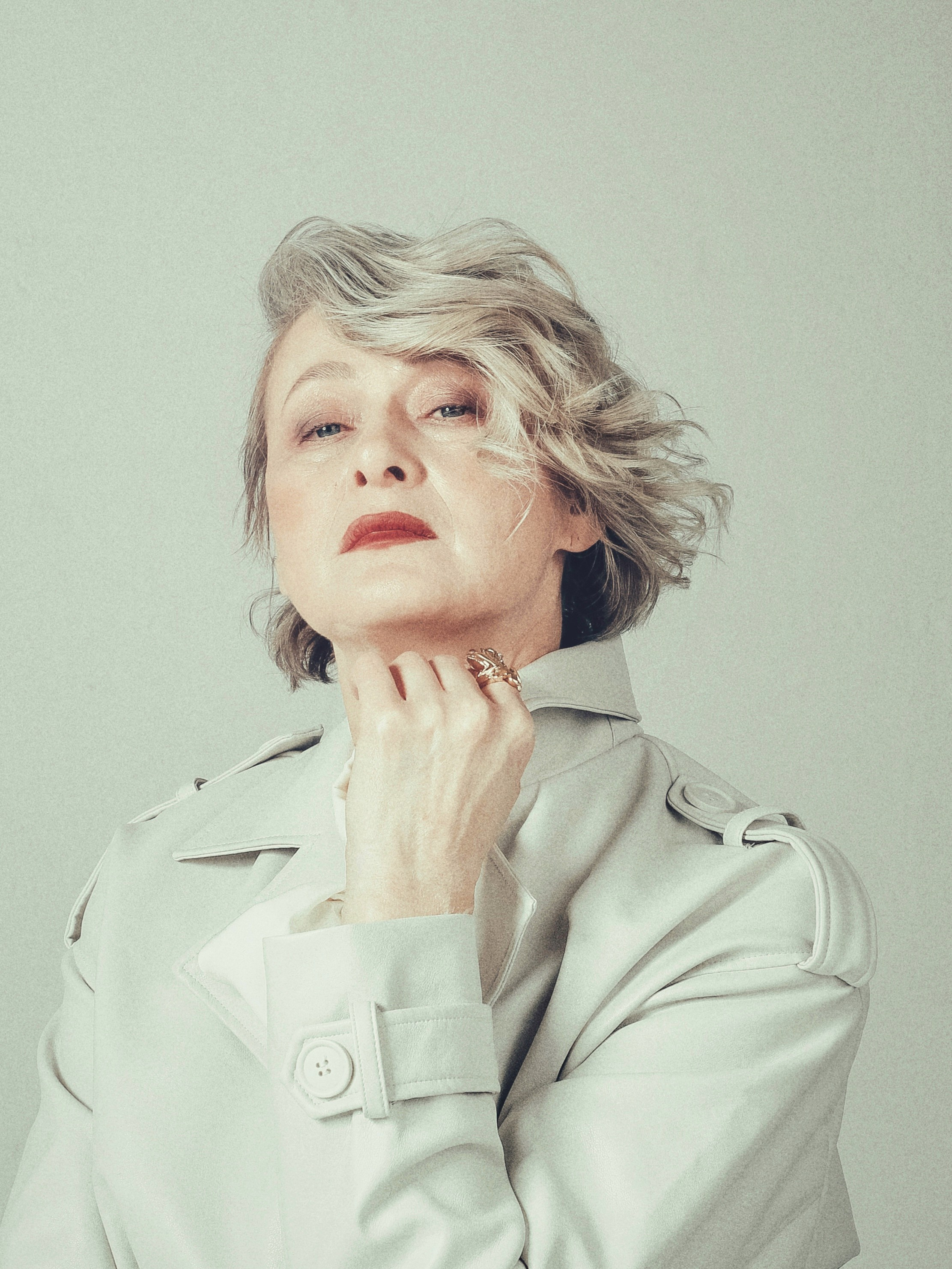 Возрастной женский портрет. Фотограф Евгения Никишина