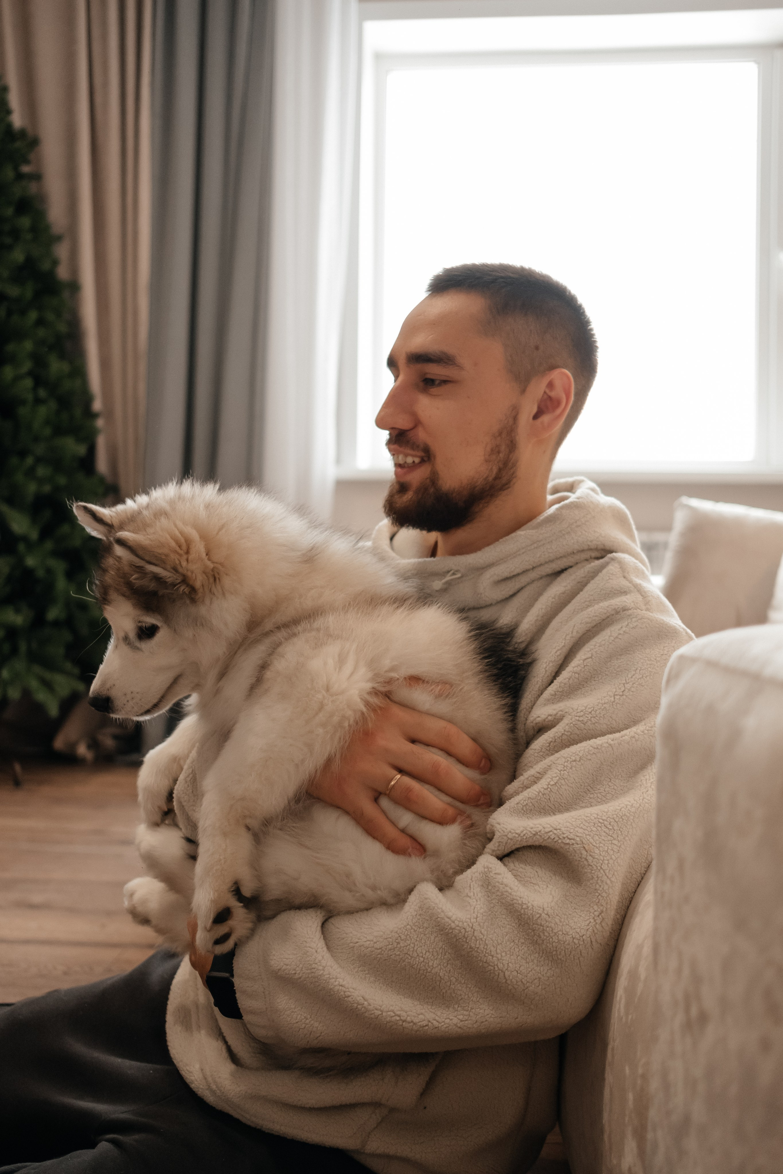 Катя, Саша и Еся | домашняя съемка. Фотограф в Новосибирске Диана Ильиных