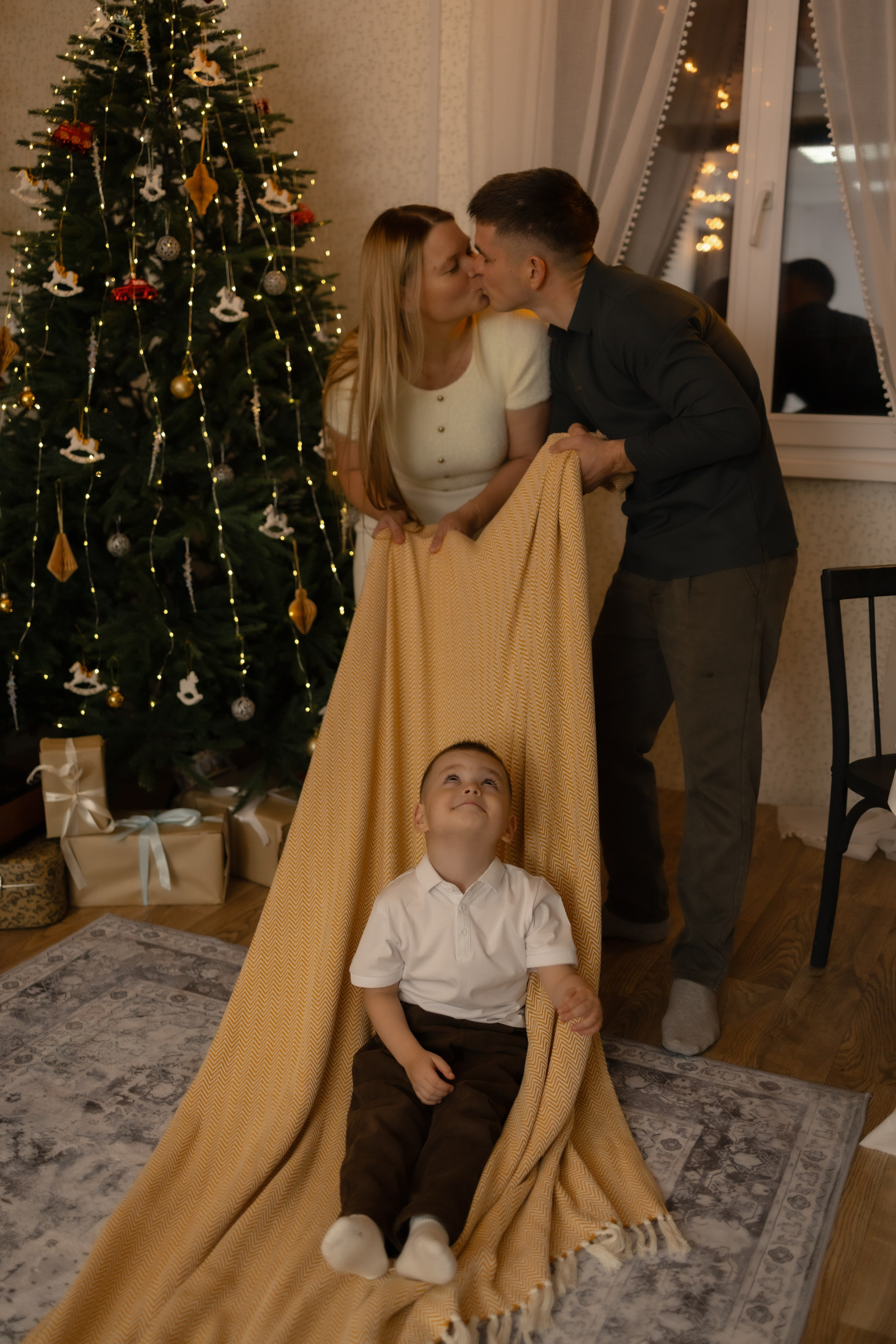 Семейная новогодняя. Фотограф Татьяна Семенова