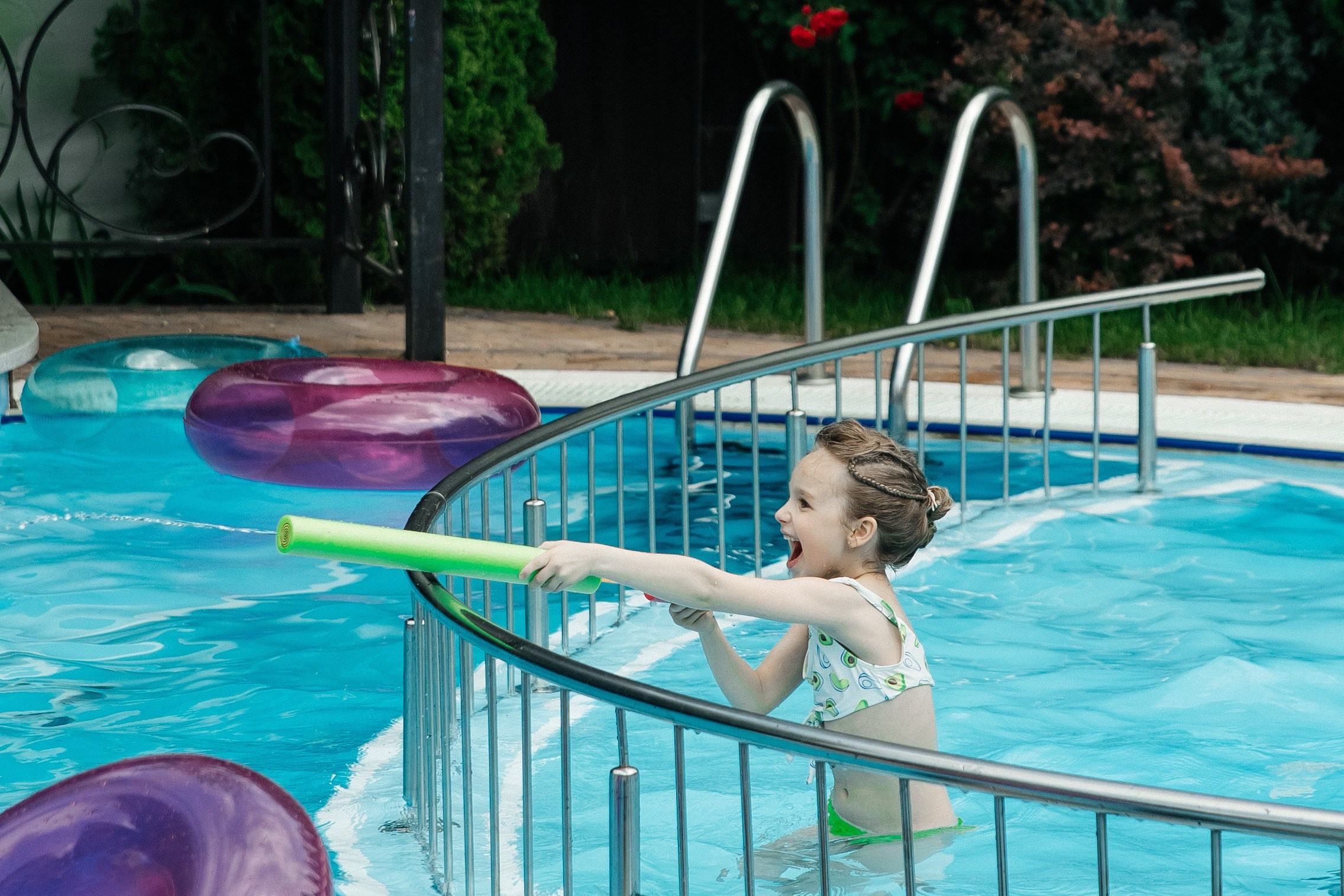 Детский день рождения в бассейне. Свадебный и семейный фотограф в Краснодар, Россия