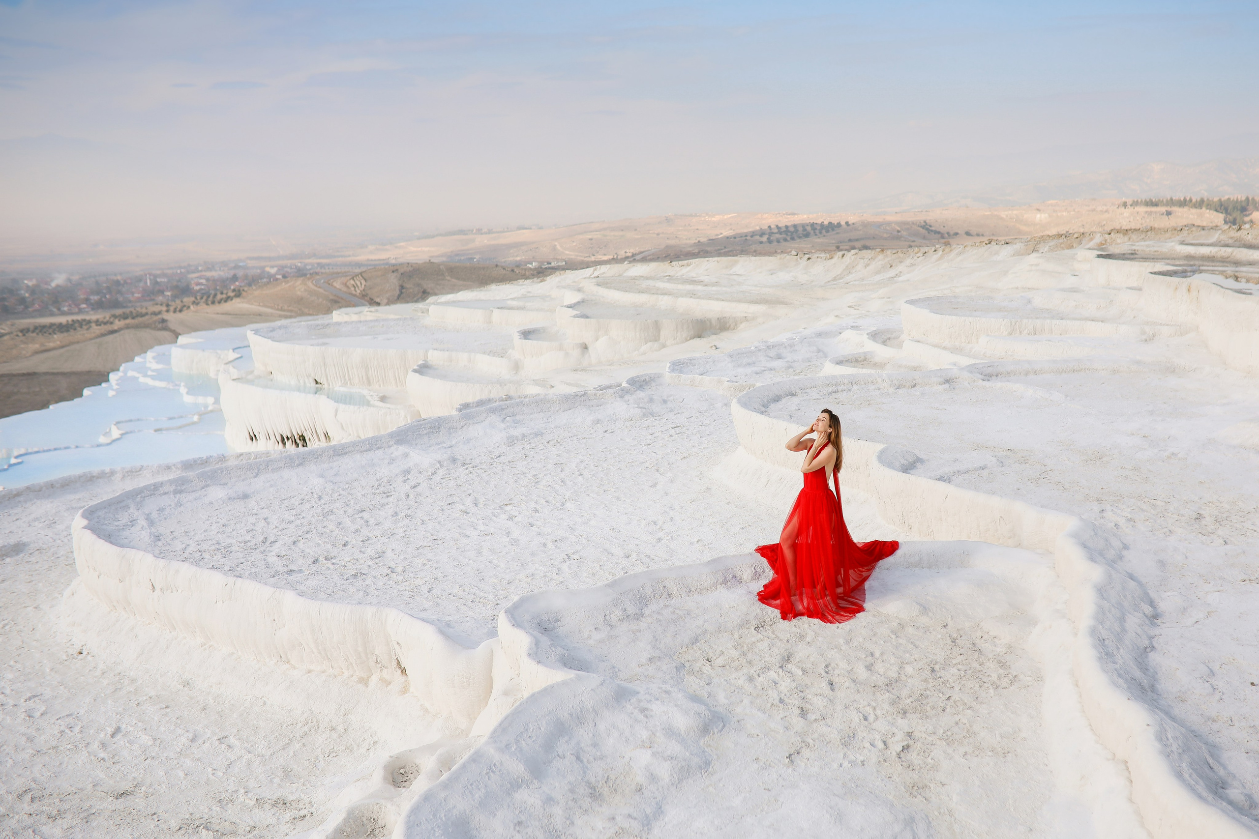 Photoshooting in Pamukkale