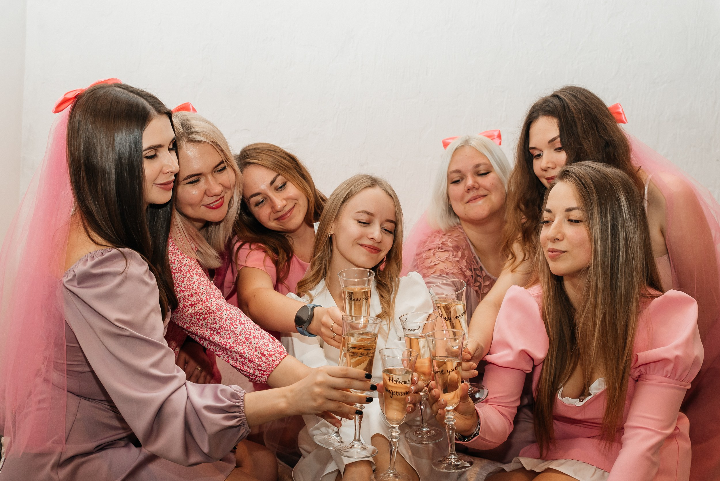Яркий девичник. Свадебный и семейный фотограф в Туле Анастасия Чаликова