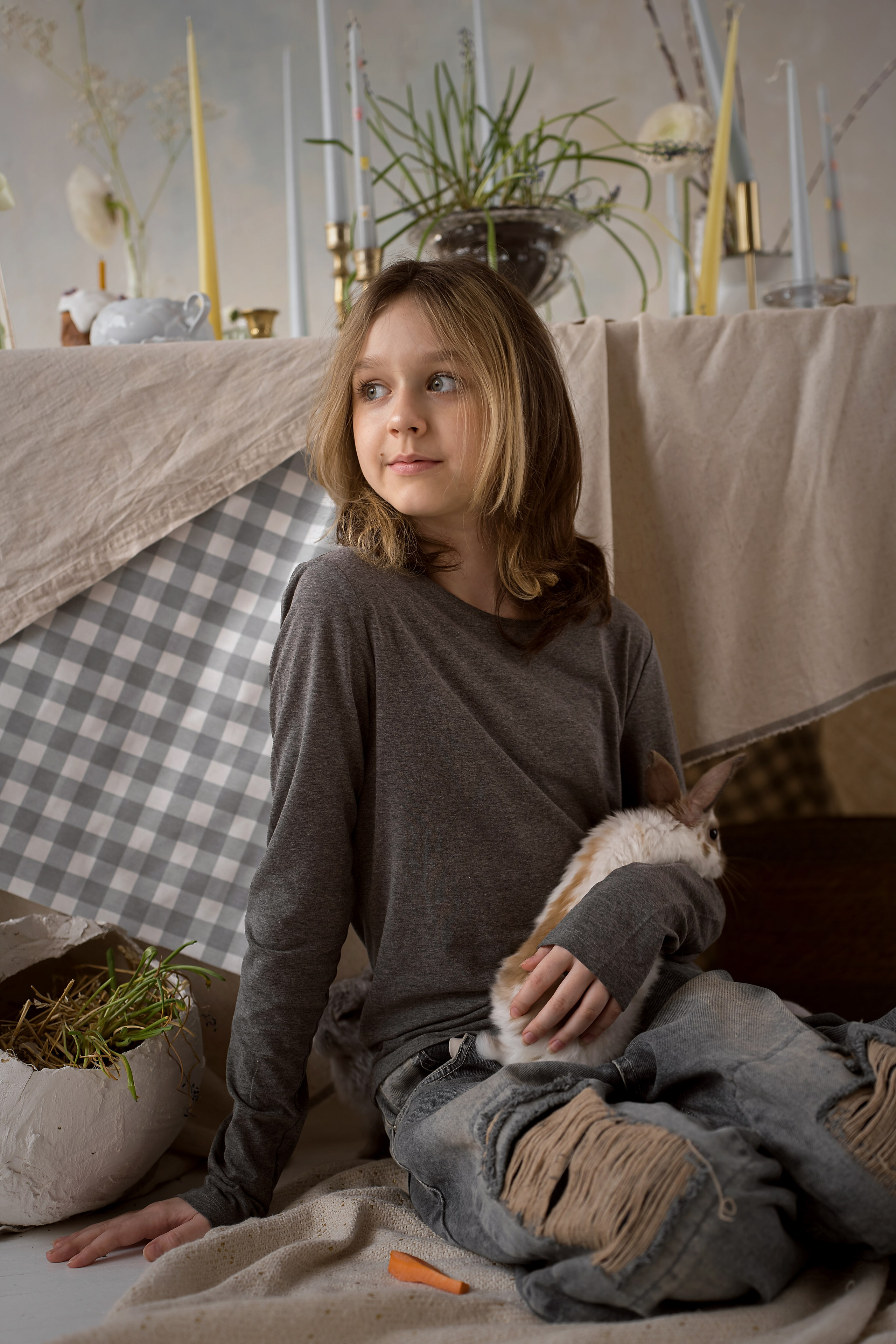 Дети и кролики. Главная