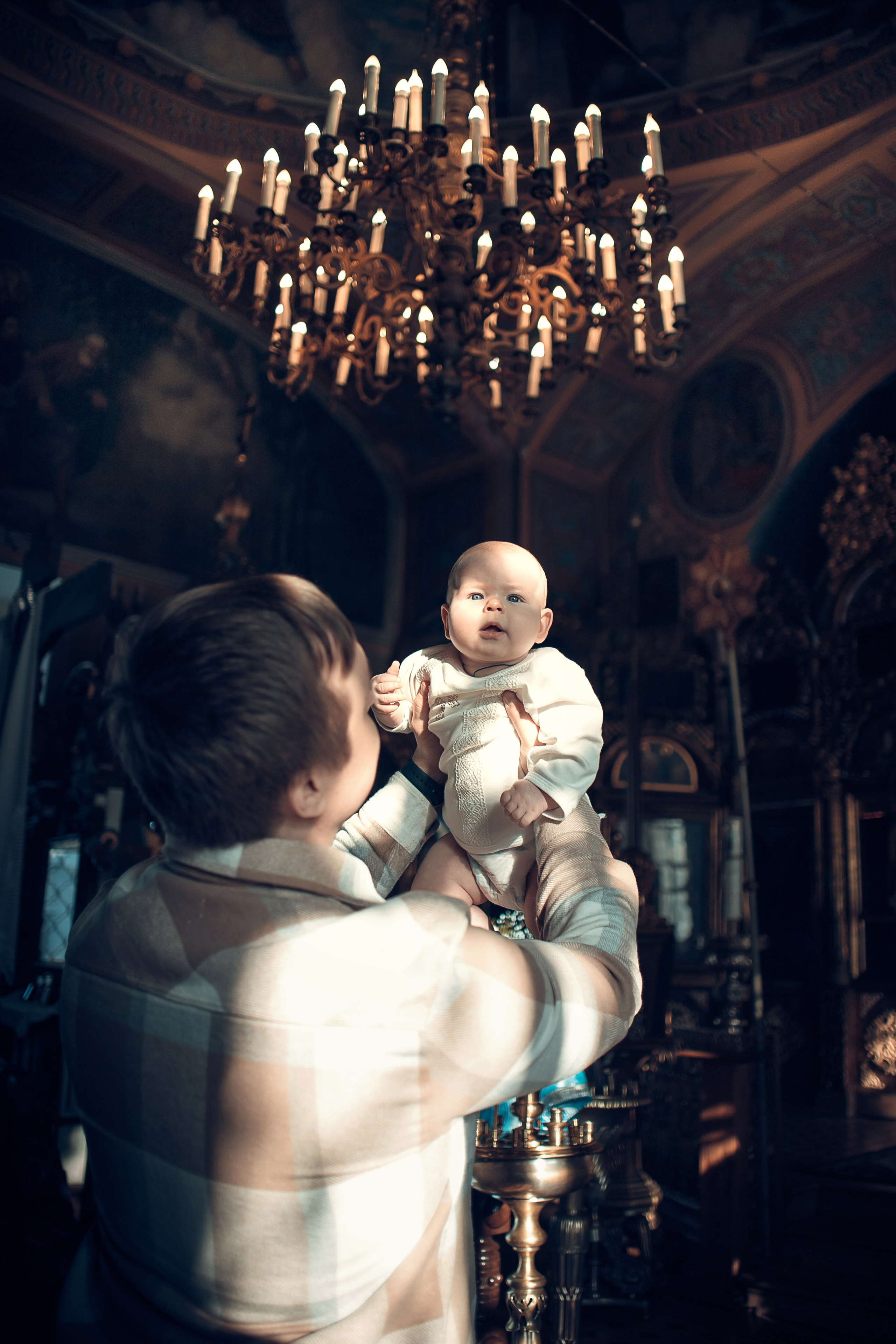 Крещение малыша. Семейный и детский фотограф в Ярославле Виктория Макаренко