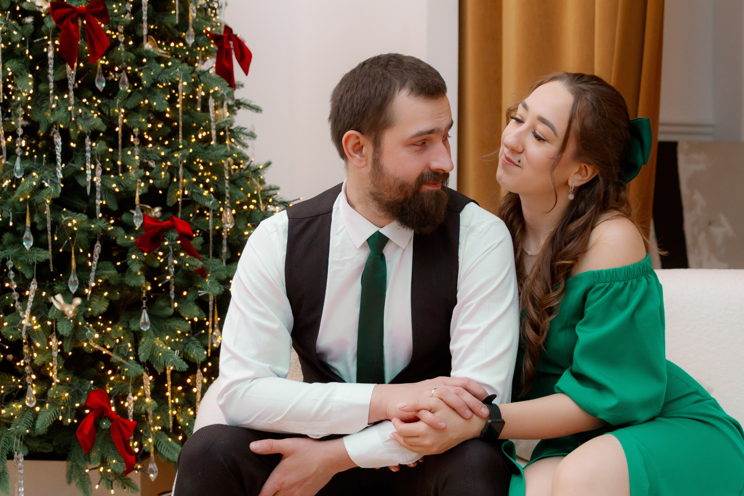 Время чудес! Семейная новогодняя фотосессия в студии, Екатеринбург. Фотограф в Екатеринбурге Пойгина Елена