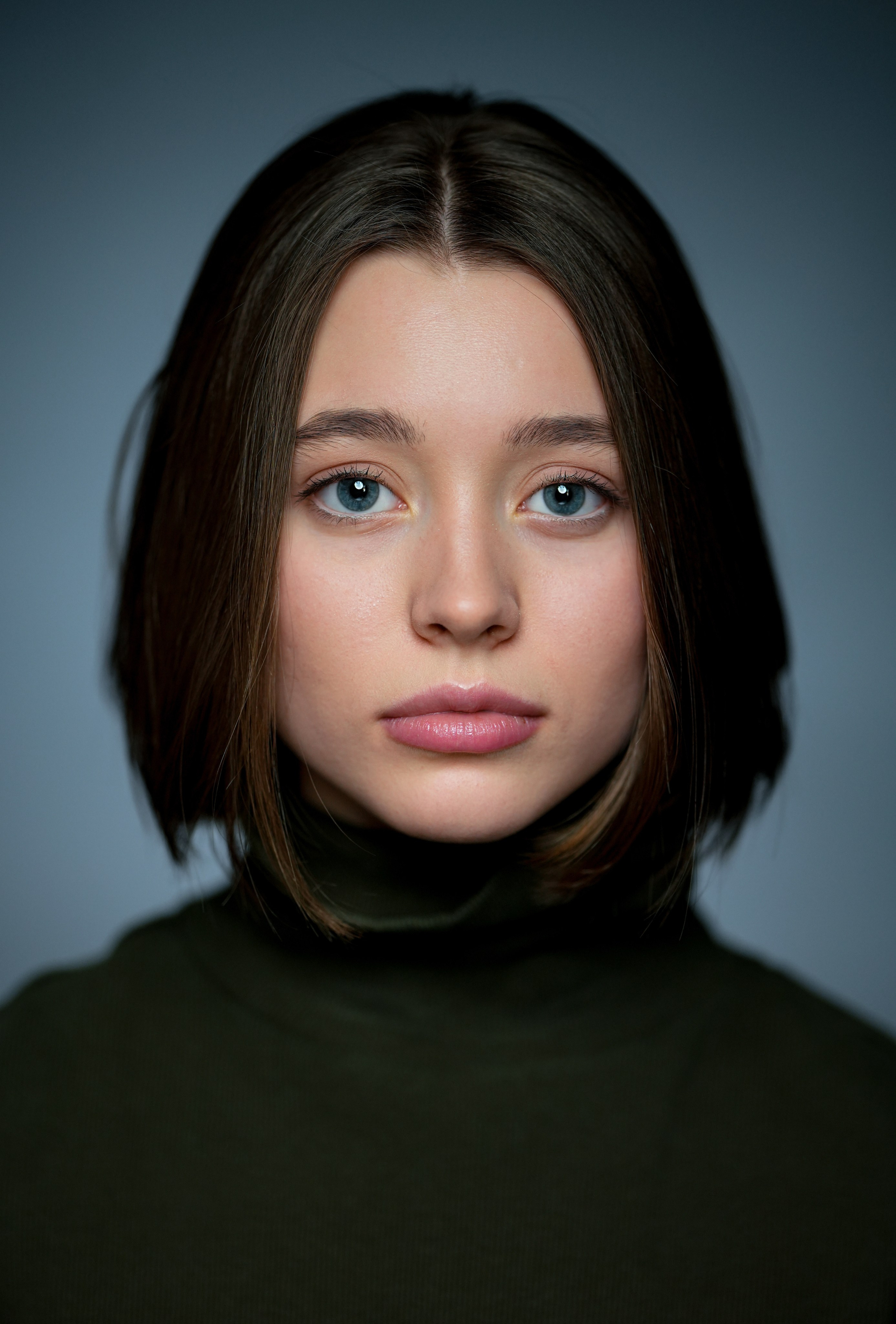 Актриса Настя Дробышева. Портретная съемка в Москве, студийный фотограф Игорь Фомин
