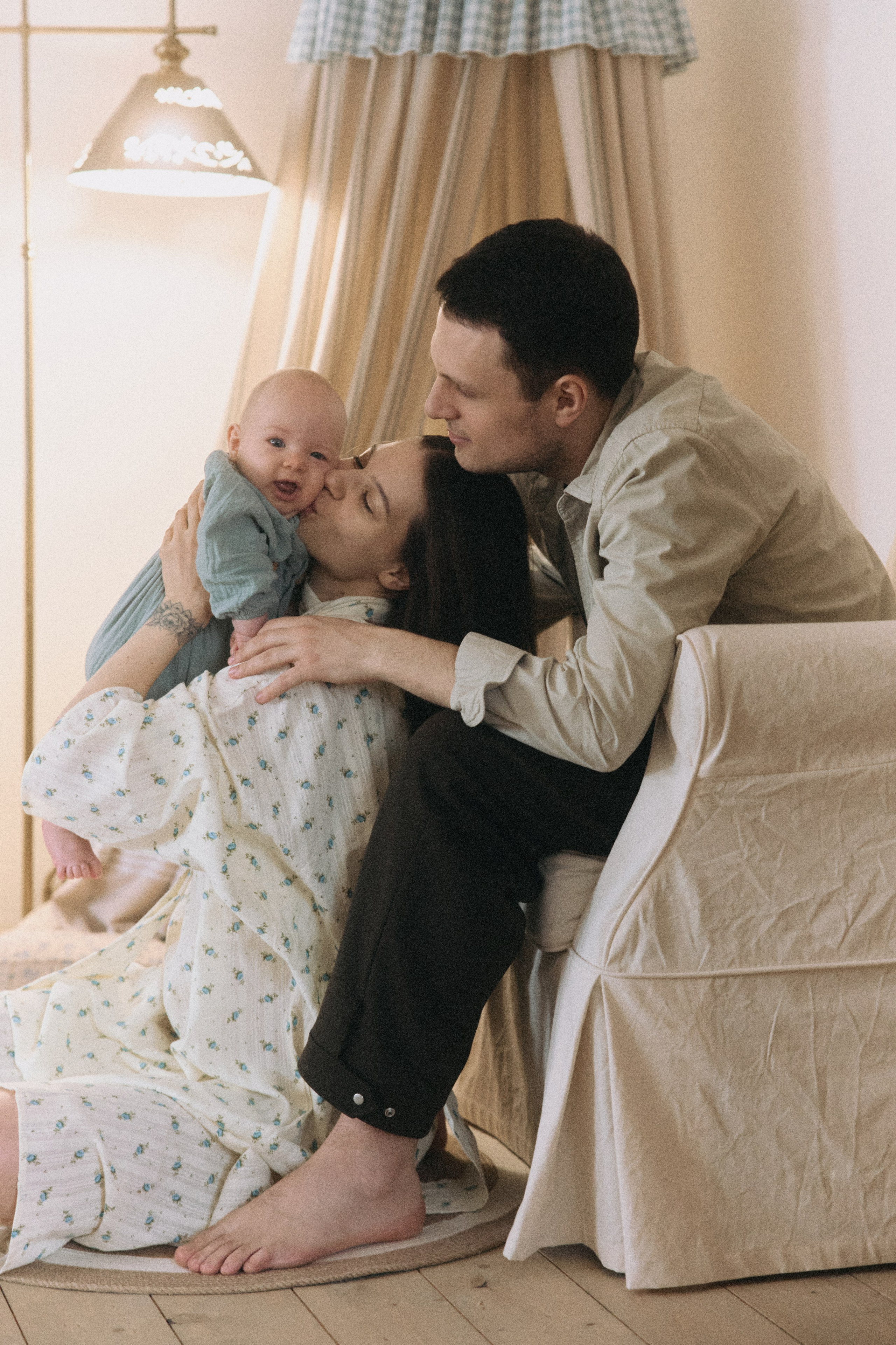 Илья + Ира + Степа. Семейный и детский фотограф Юлия Шох