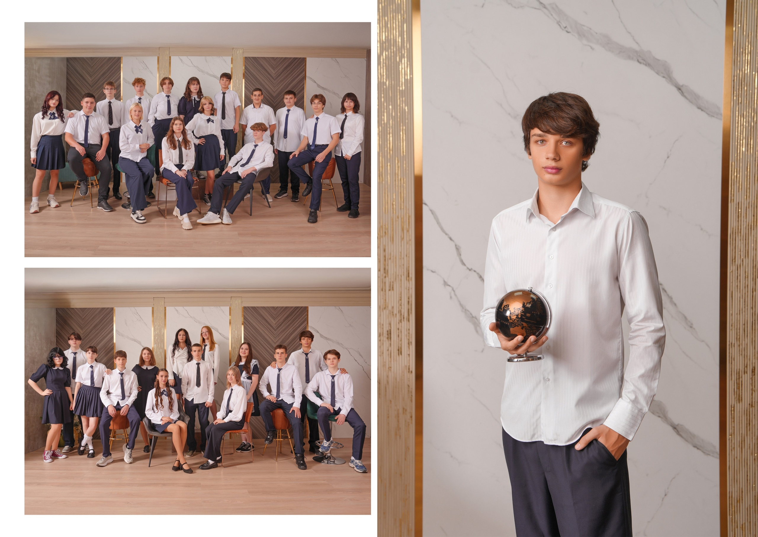 ШКОЛА 6-9Б. Красивый выпускной альбом в Краснодаре