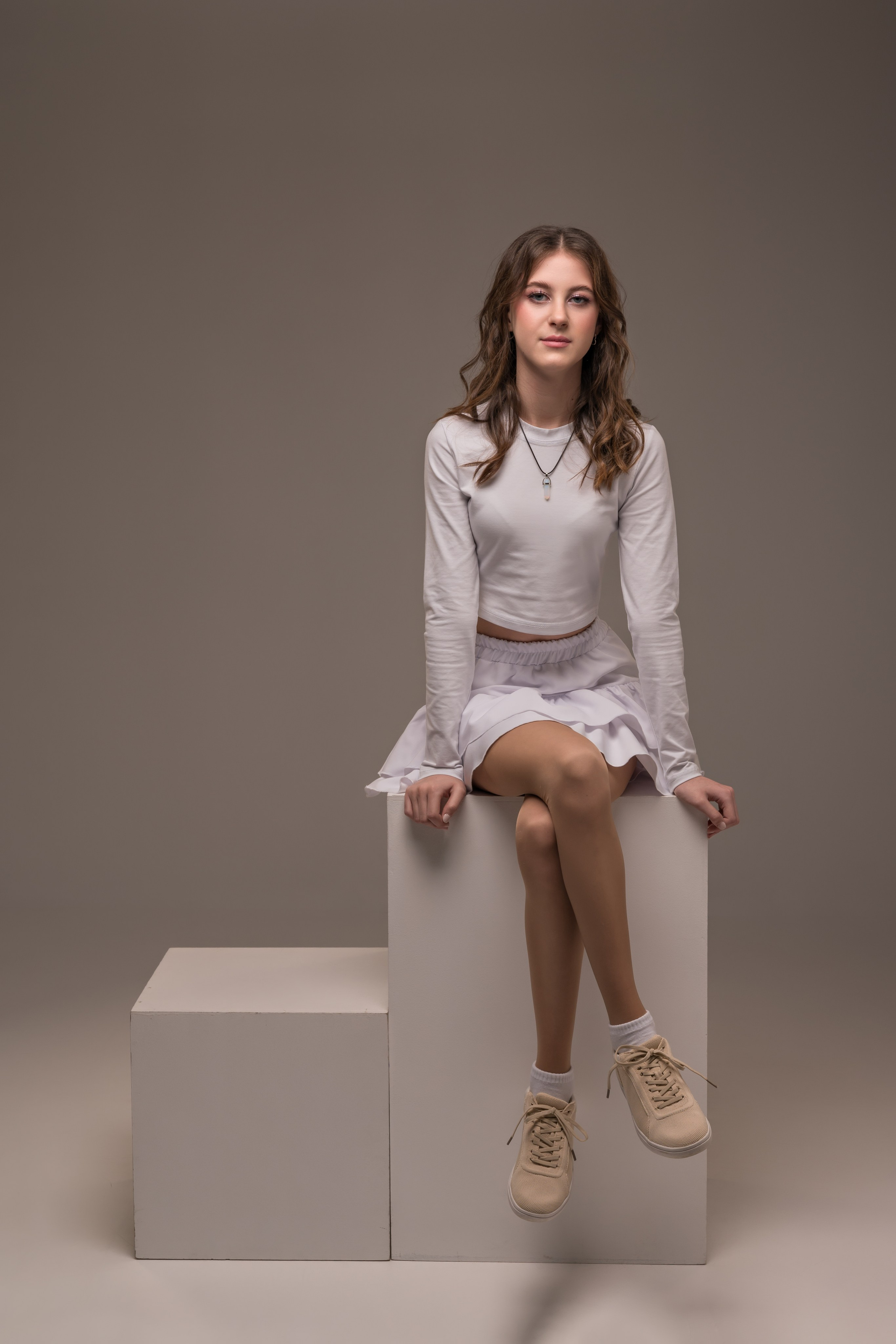 Съемки в студии