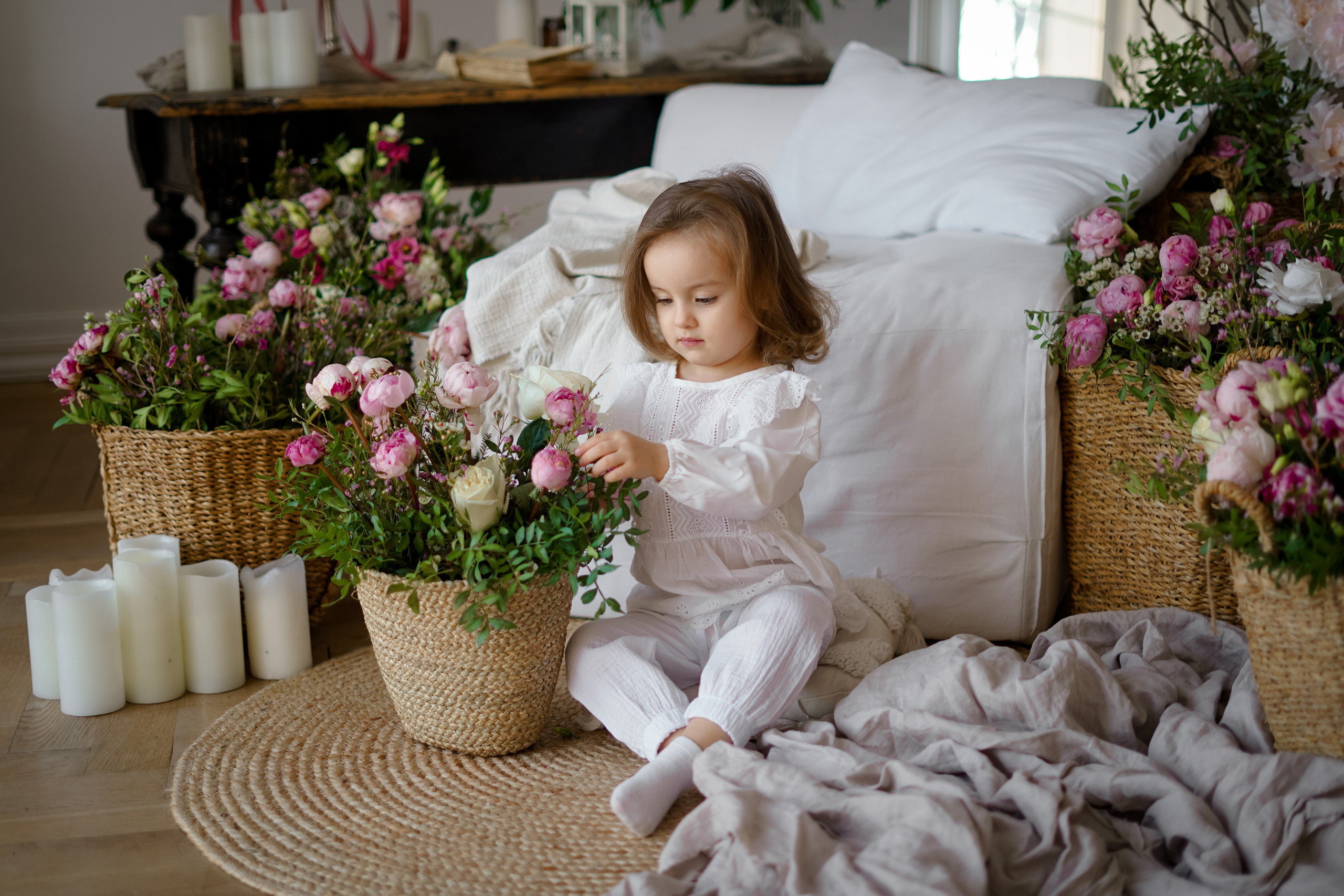 Мама и доченька. Фотограф Татьяна Митрофанова