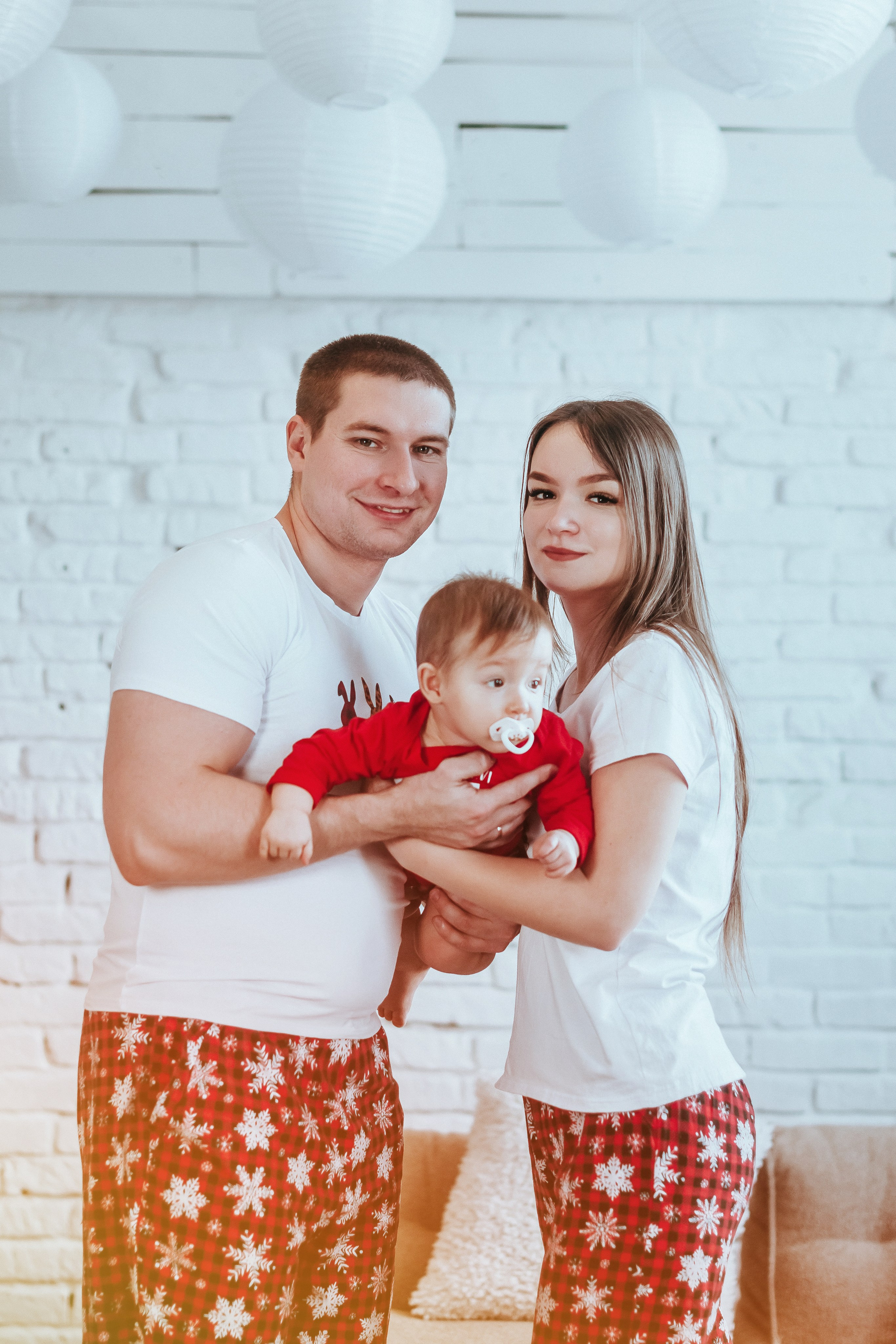 Новогодняя семейная фотосессия Кемерово