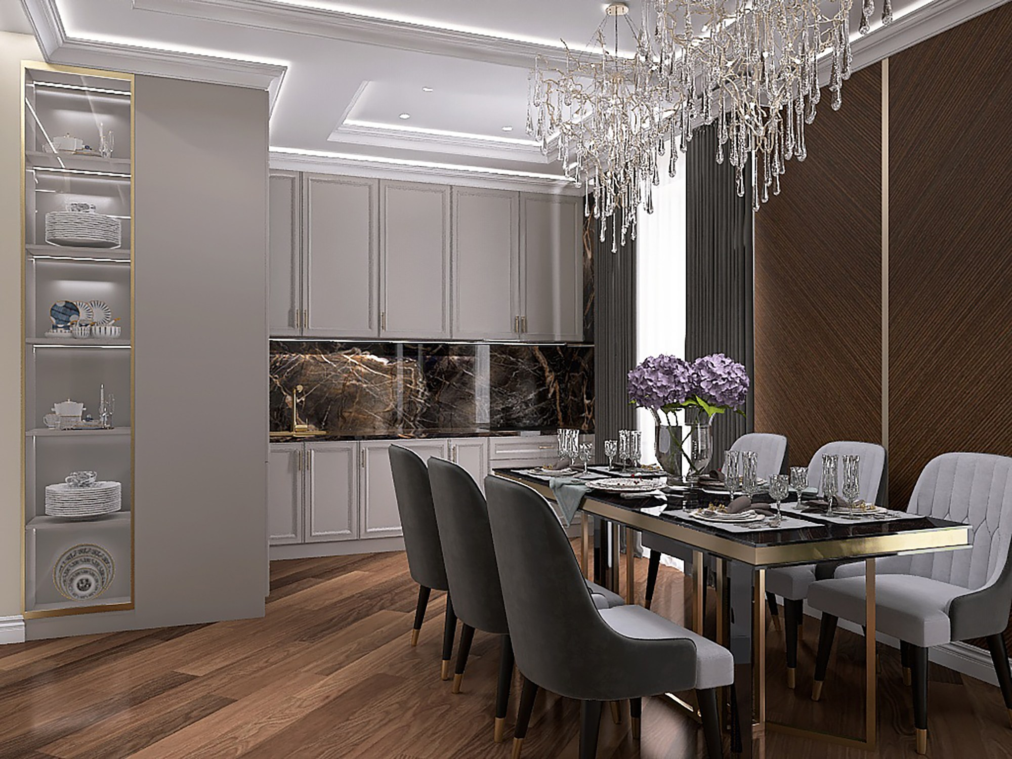 CAPITAL TOWERS. Moscow Interiors