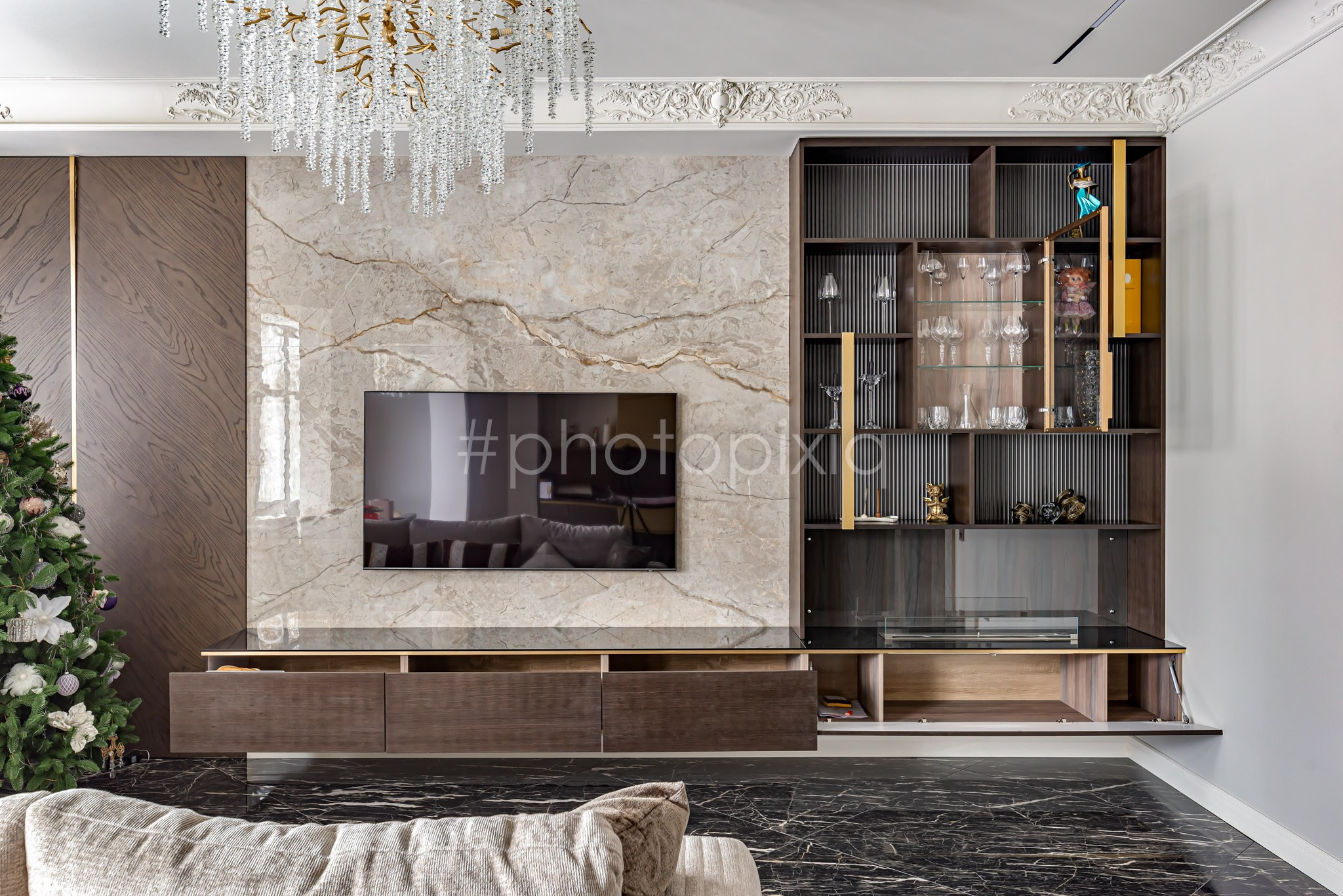 Съемка мебели для гостиной PRO-MOBILI. Интерьерная съёмка и виртуальные туры — Интерьерный фотограф Кузнецов Сергей (photopixiq)