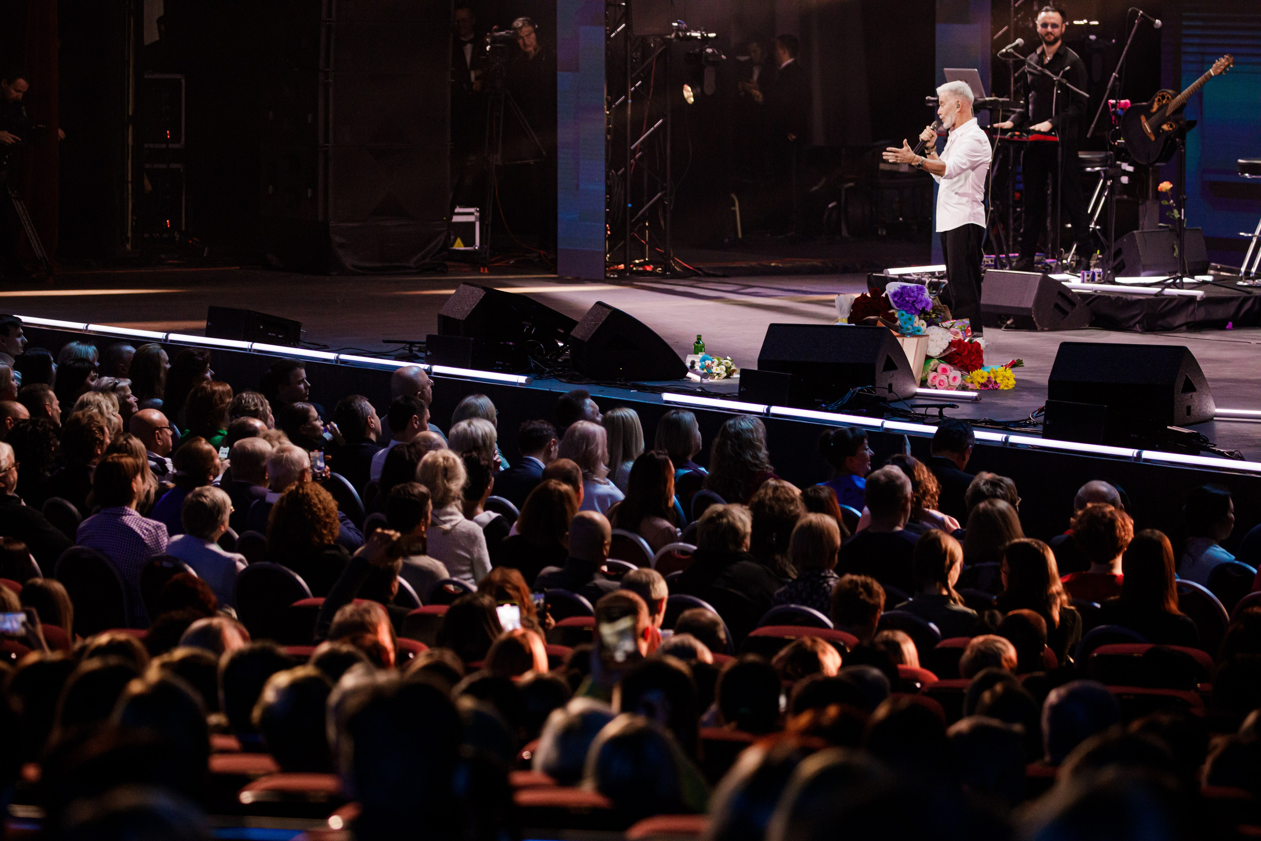 Концертное. ЧБ Фотограф Ольга Лесли