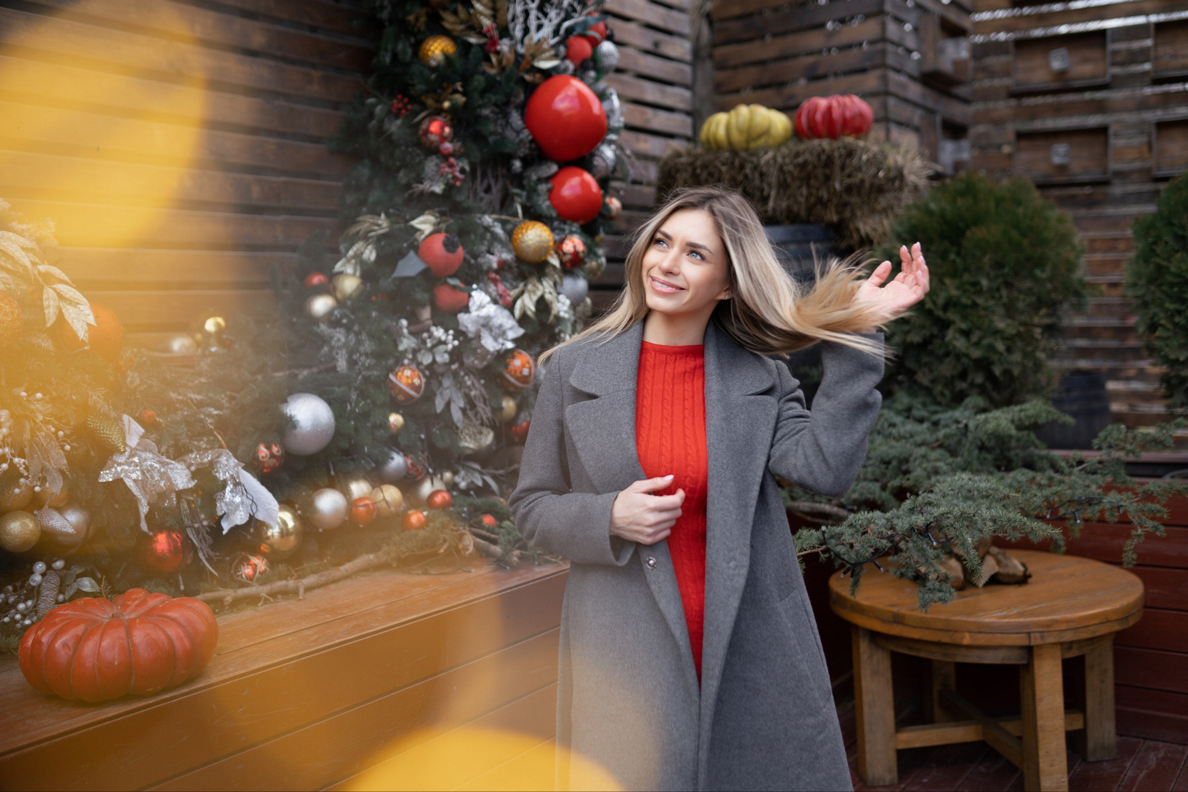 Новогодние съемки. Фотограф Надя Заручевская