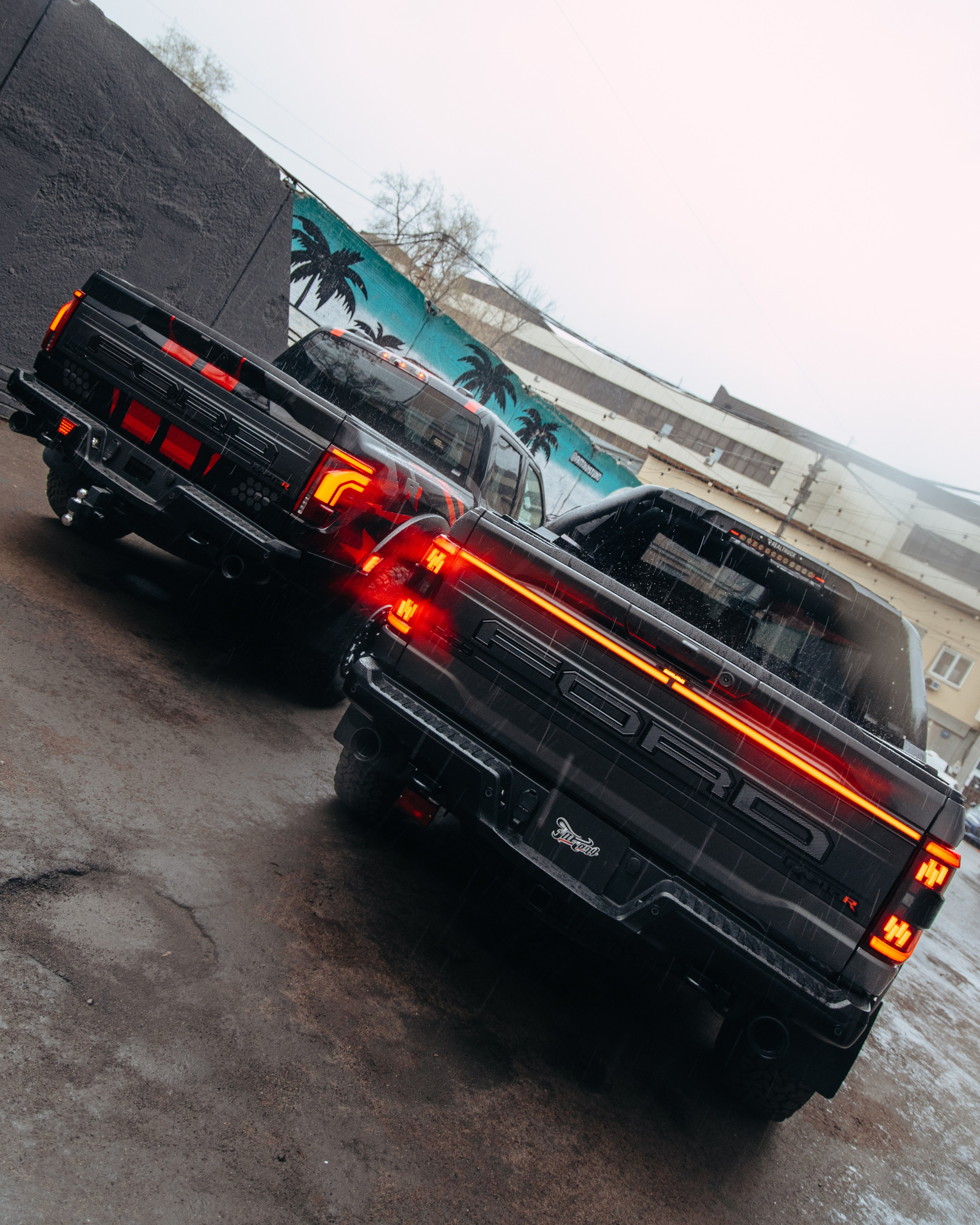 2x Ford Raptor R. DeLorein