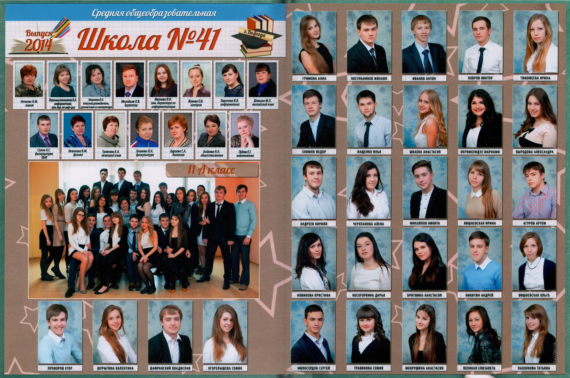 Выпуск 2014 |11-А