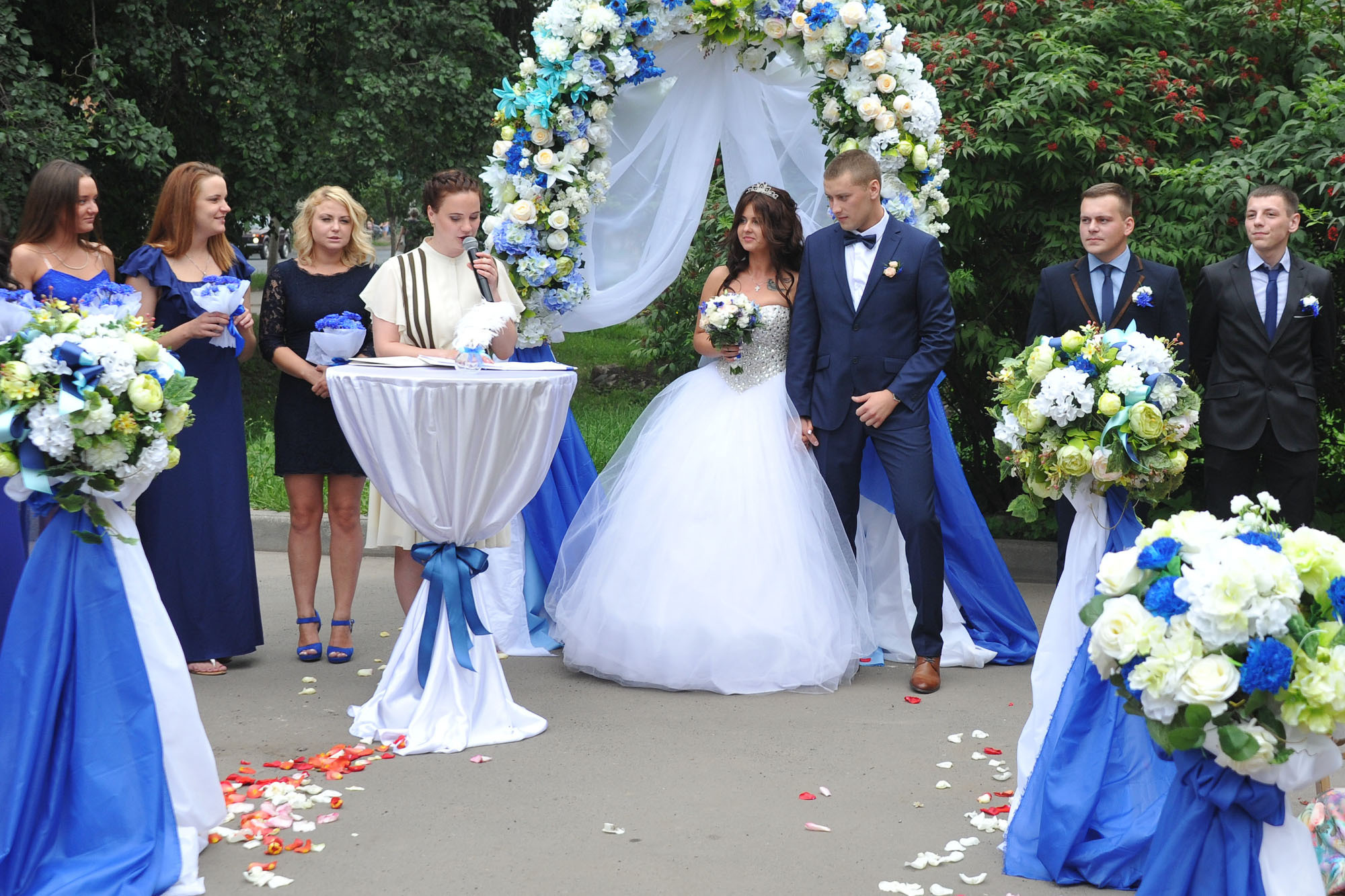 Марина и Никита | Выездная регистрация | июль