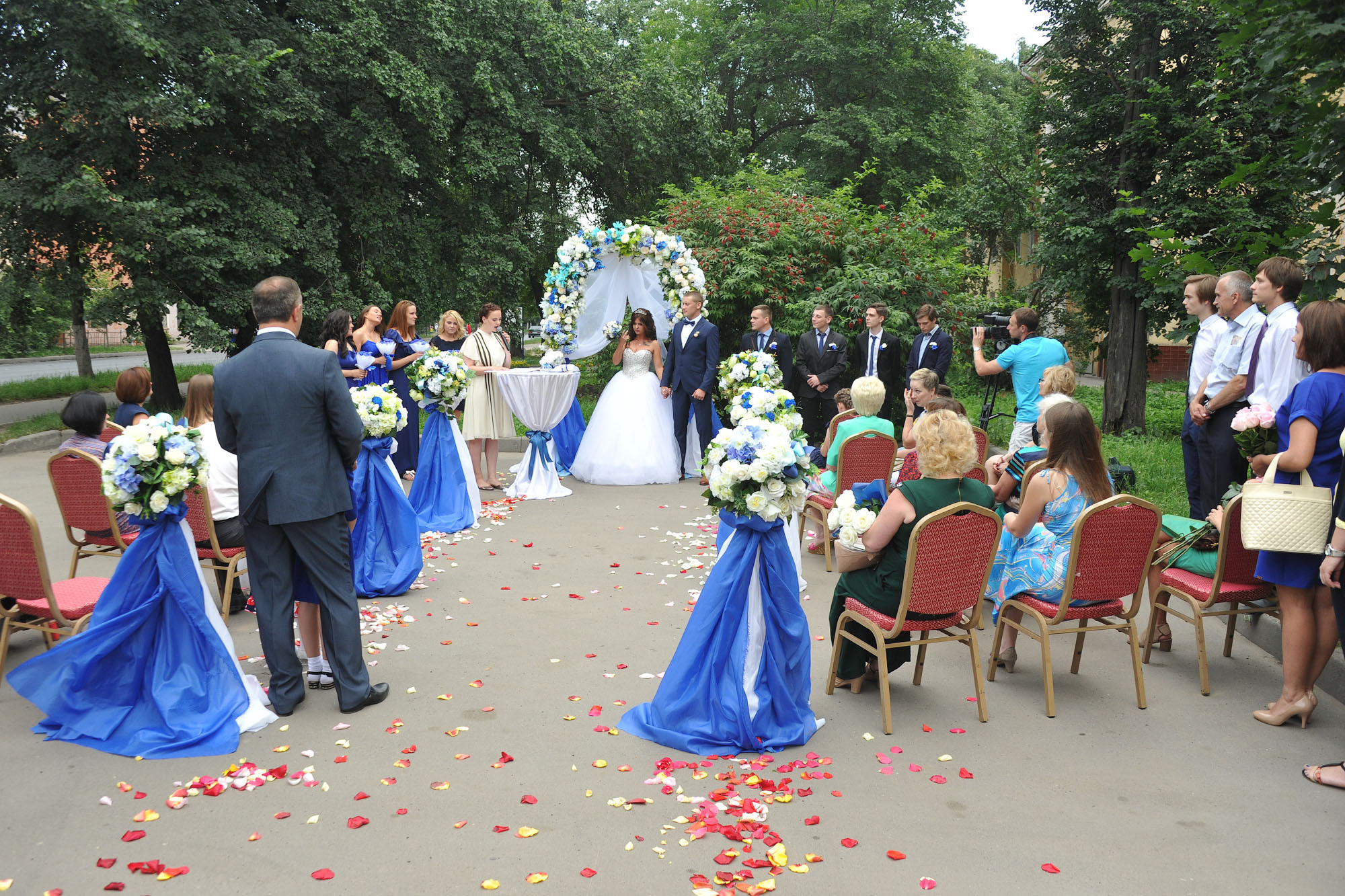 Марина и Никита | Выездная регистрация | июль