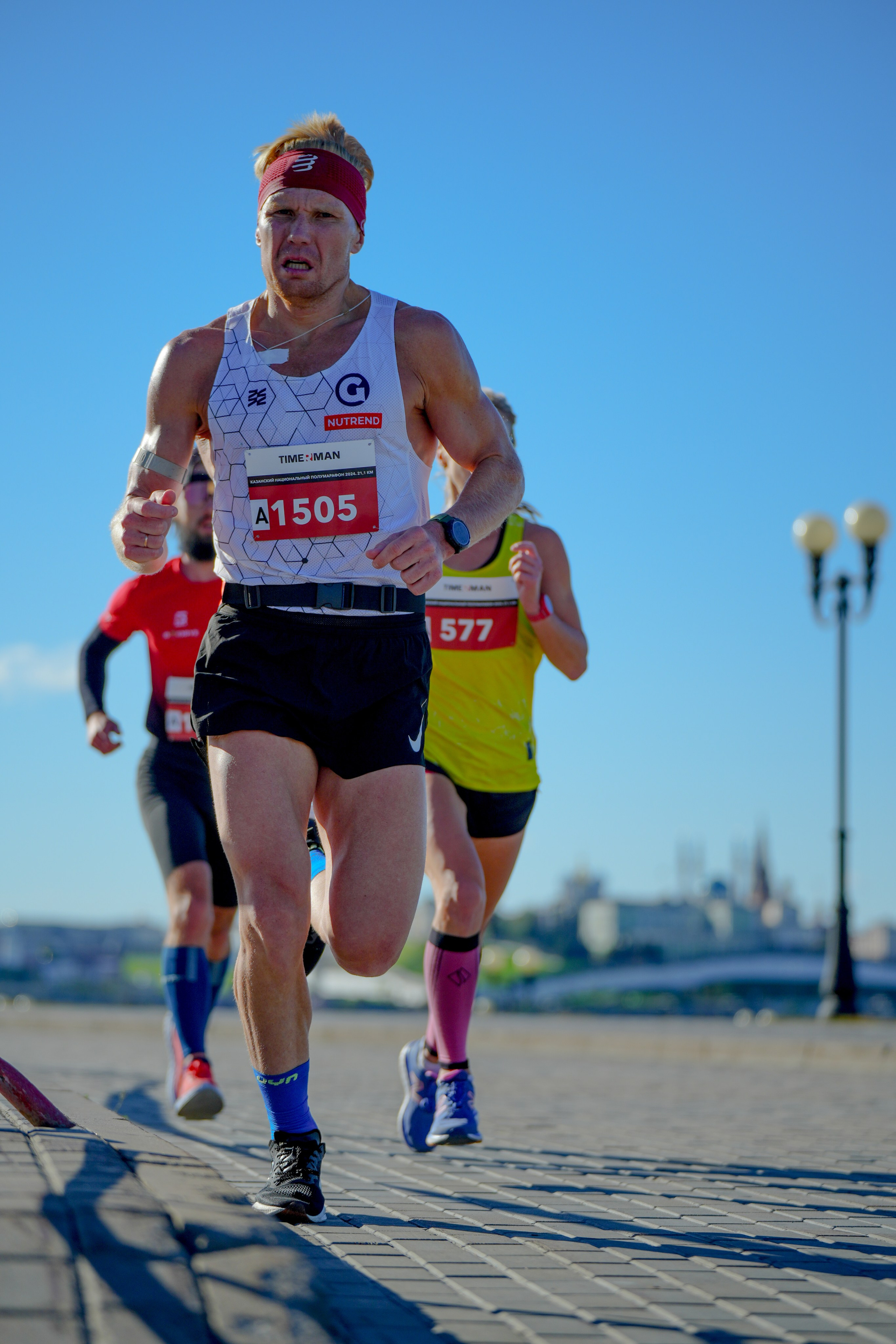 Спортивный репортаж Казанский полумарафон. Фотоким