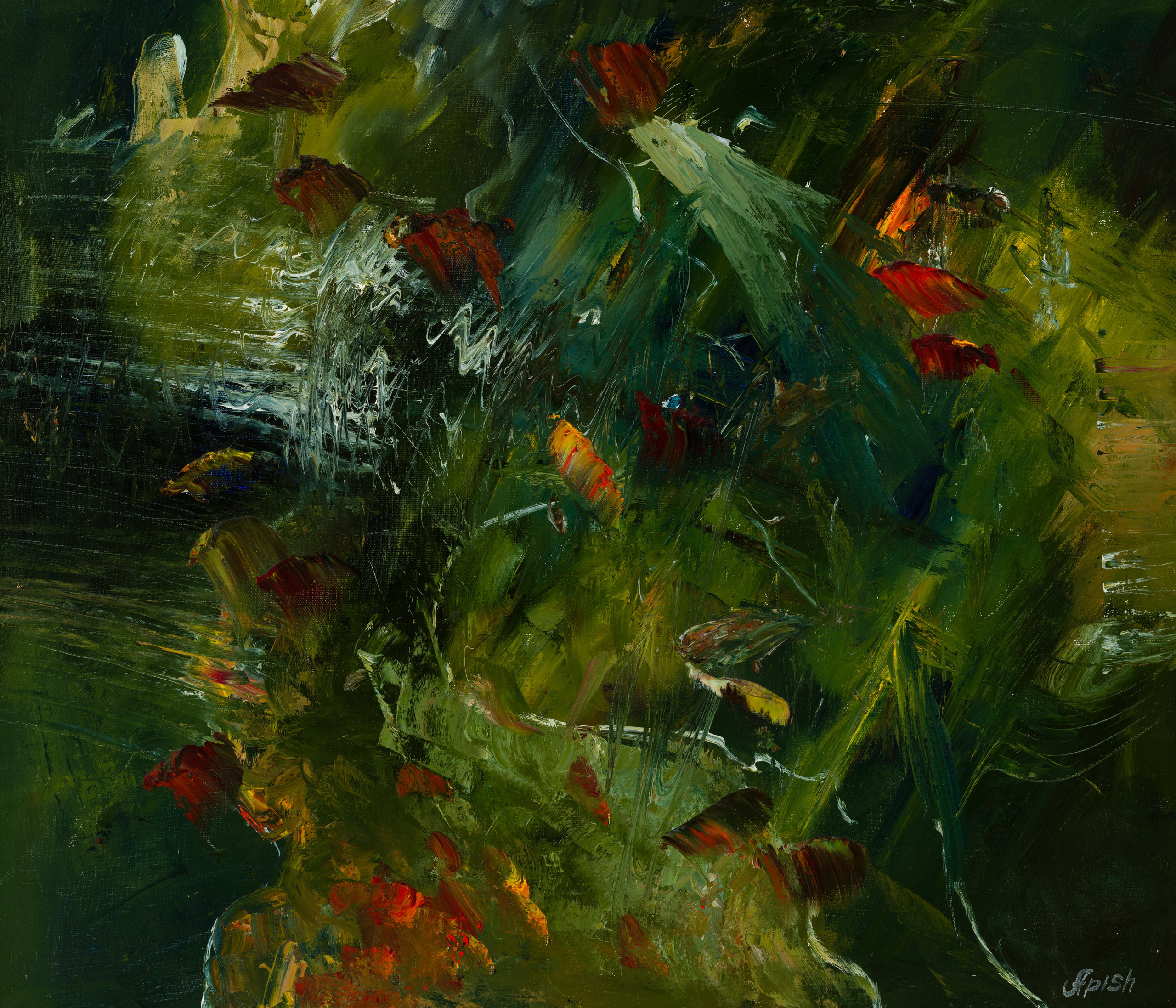 «Иллюзион воображения» - художник Алексей Апиш (холст, масло, 60x70 см, 2016)