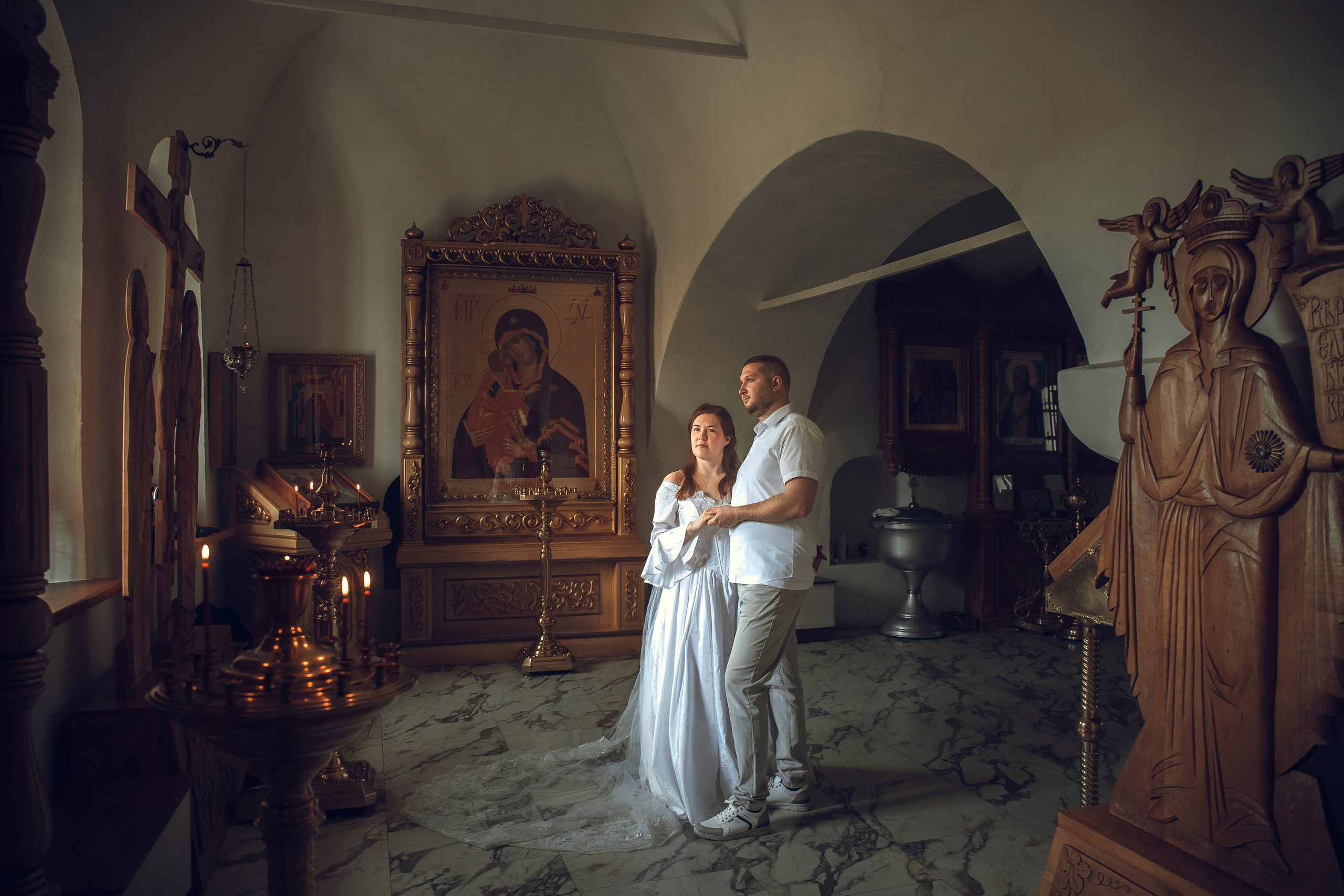 Венчание Александра и Марии. Арт- фотограф Москва