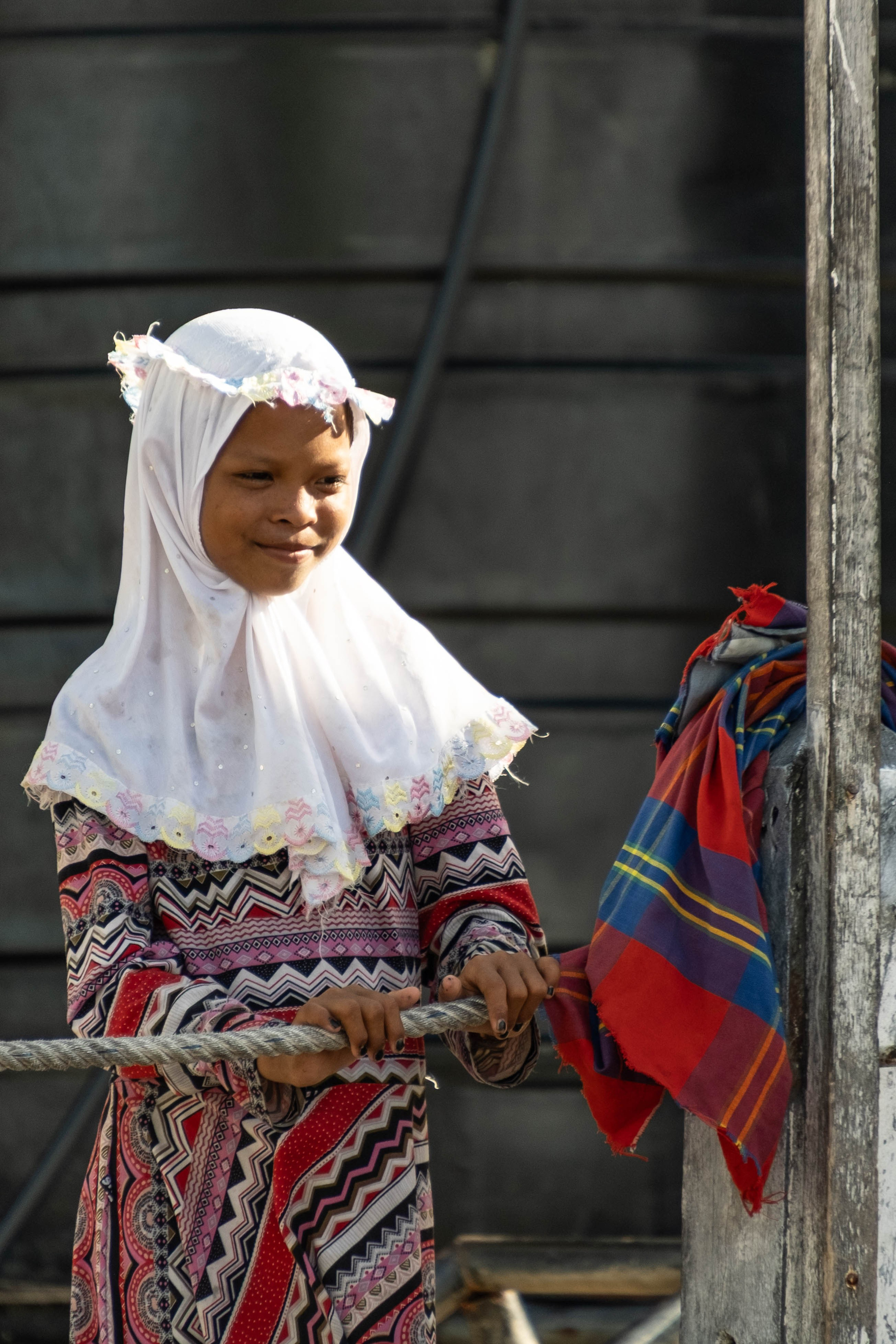 Остров Борнео, город Семпорна. Причал и рынок. Фотографии из путешествий