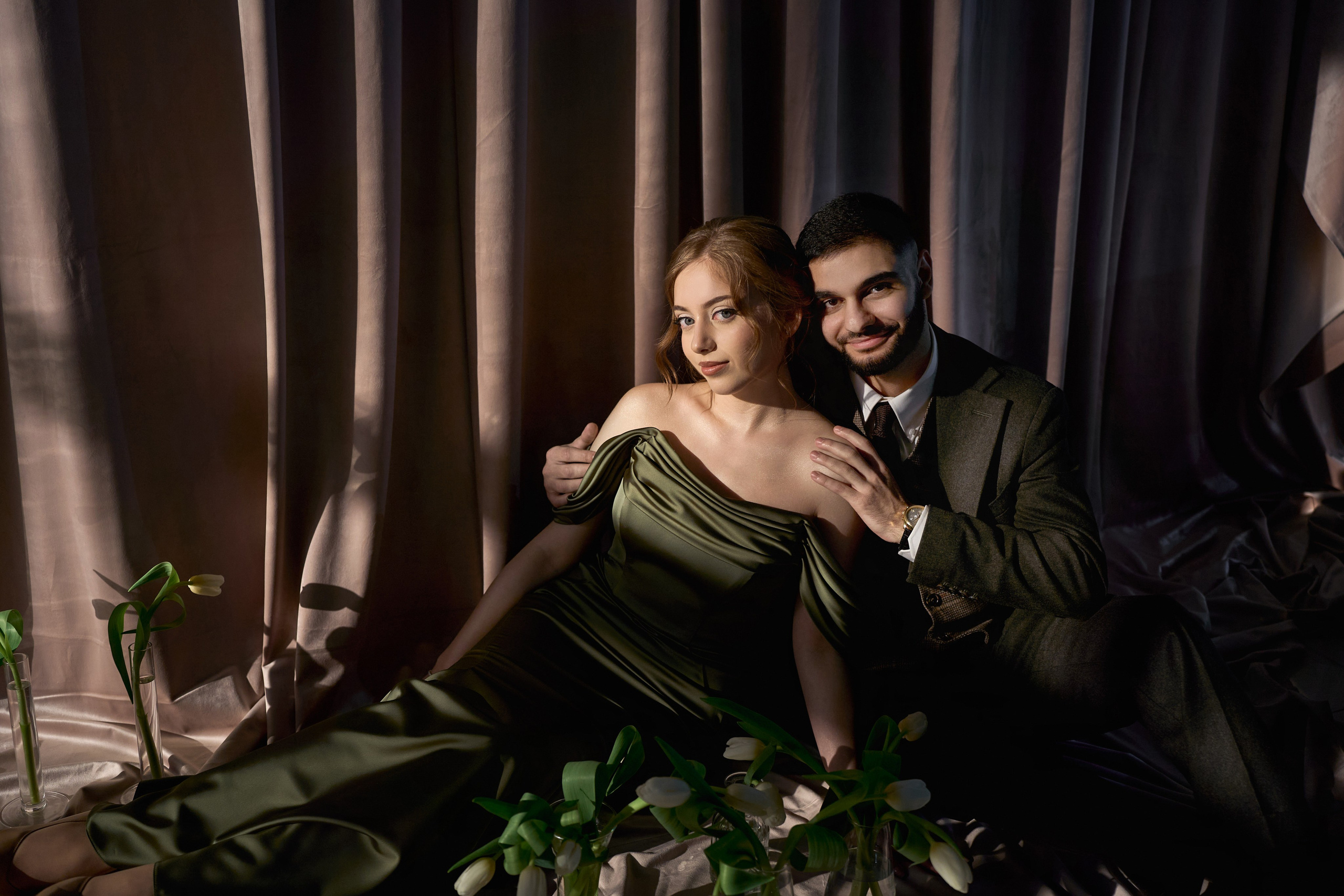 Красивое и чувственное сватовство Рафаэля & Алины в GOLDEN PALACE от ТВИНС СТУДИО. ТВИНС СТУДИО — лучшие свадебные фотографы и видеографы в Краснодаре