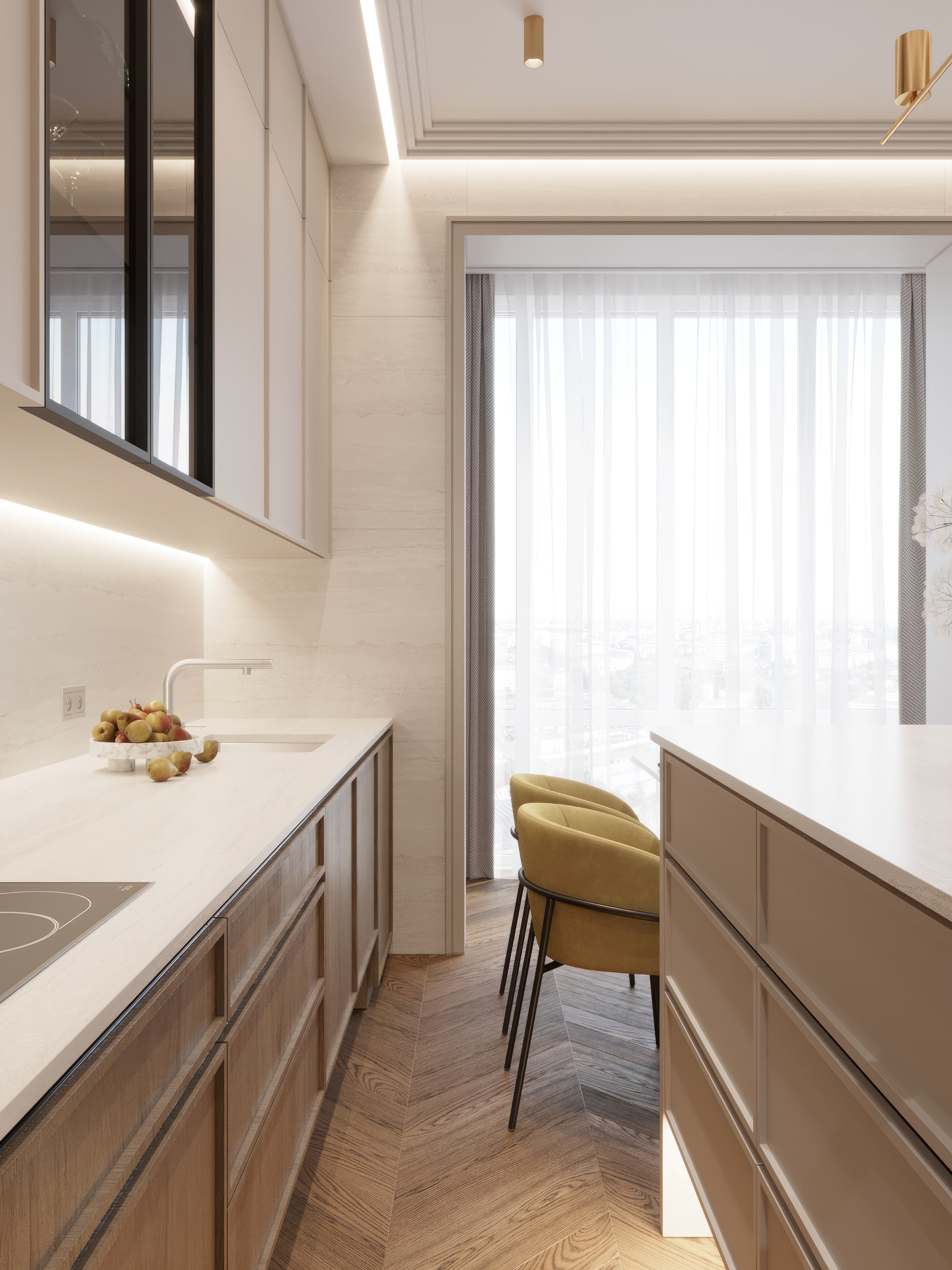 ЖК «Apple Residence», 144 м². Room Design Studio