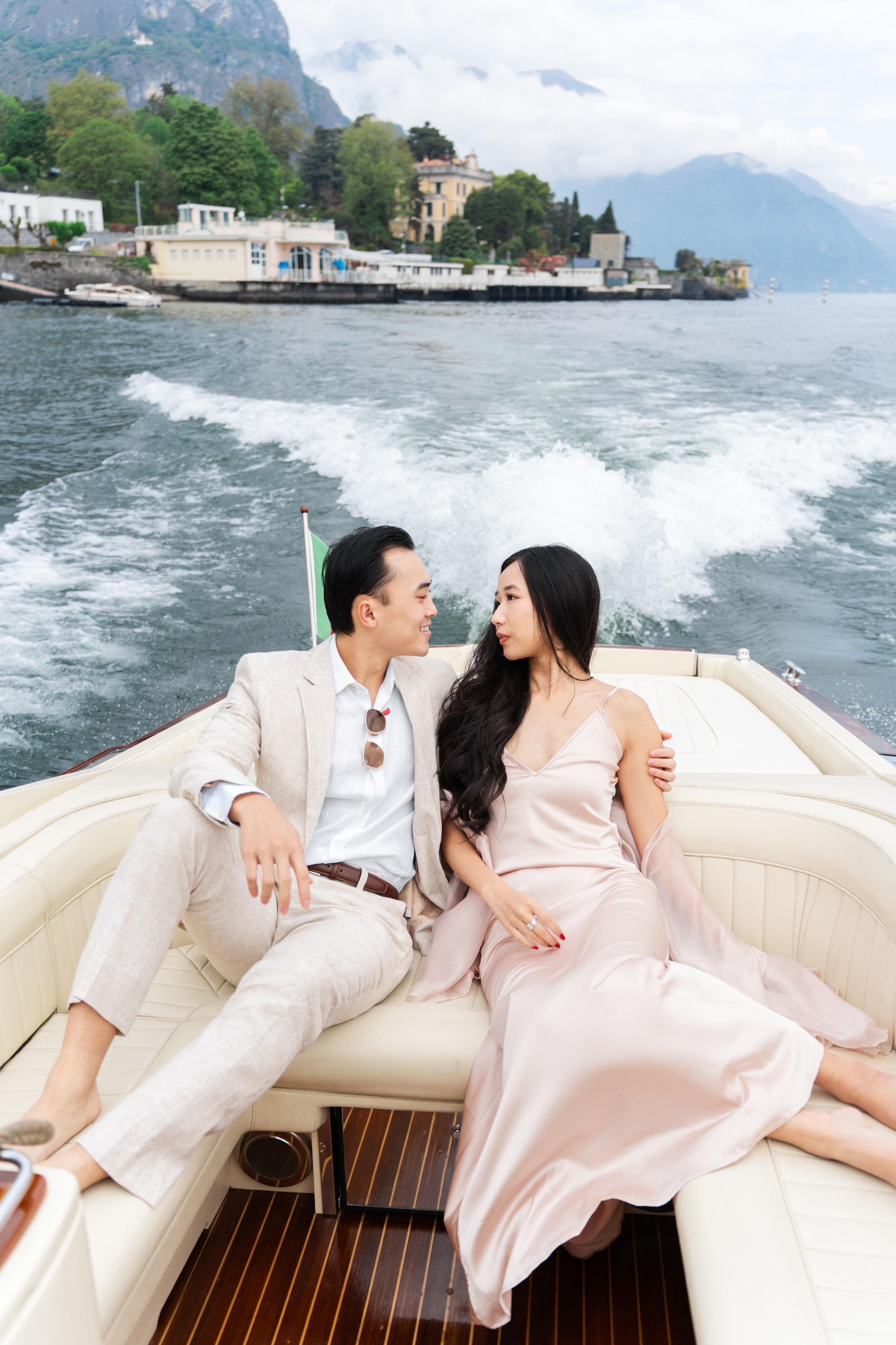 Kristen & husband. Maria Anistratova | Destination Photographer, Videographer & Drone Pilot — Lake Como