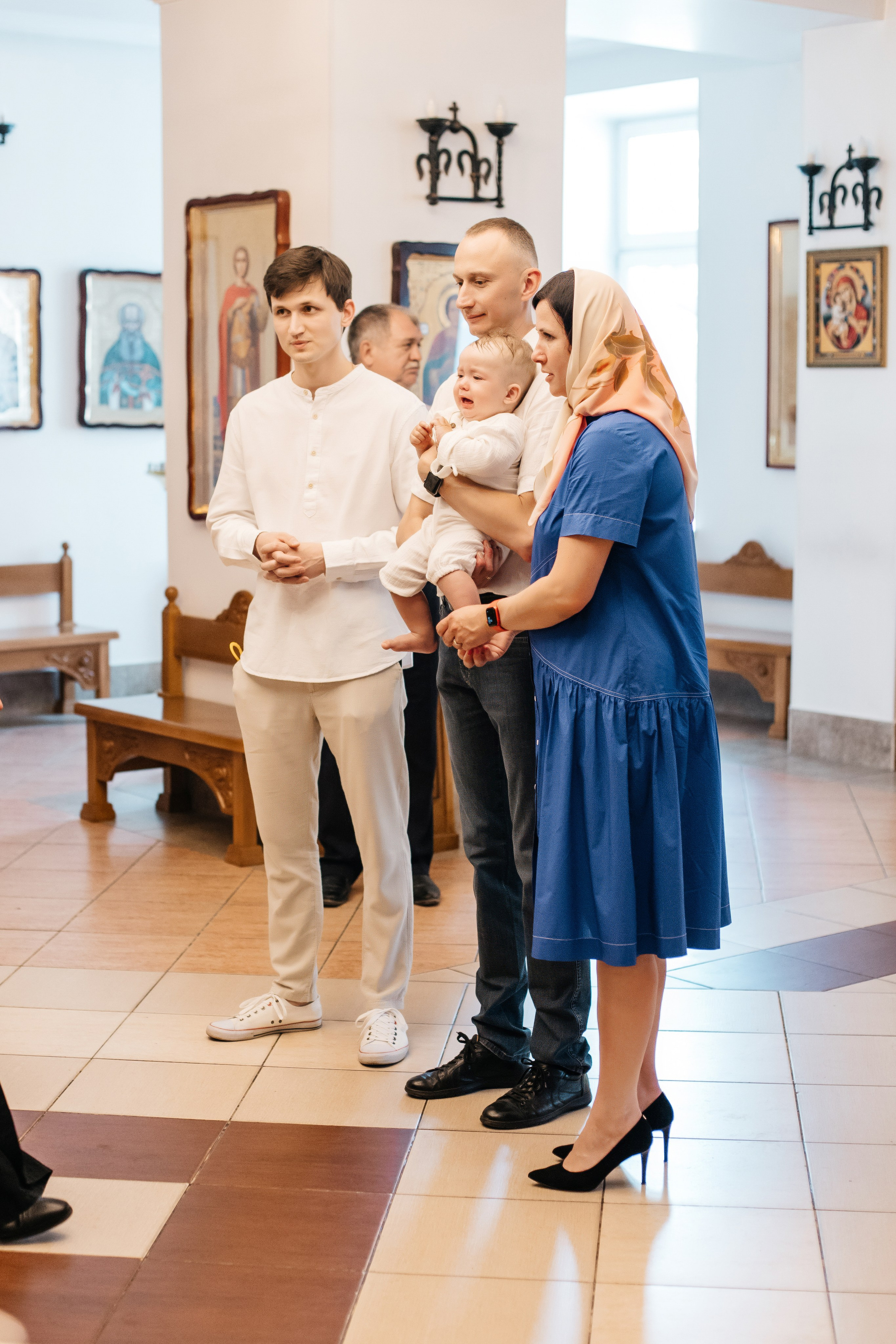 Крещение Андрея. Церковь Преображения Господня. Фотограф ВИКА МЕДУЗА