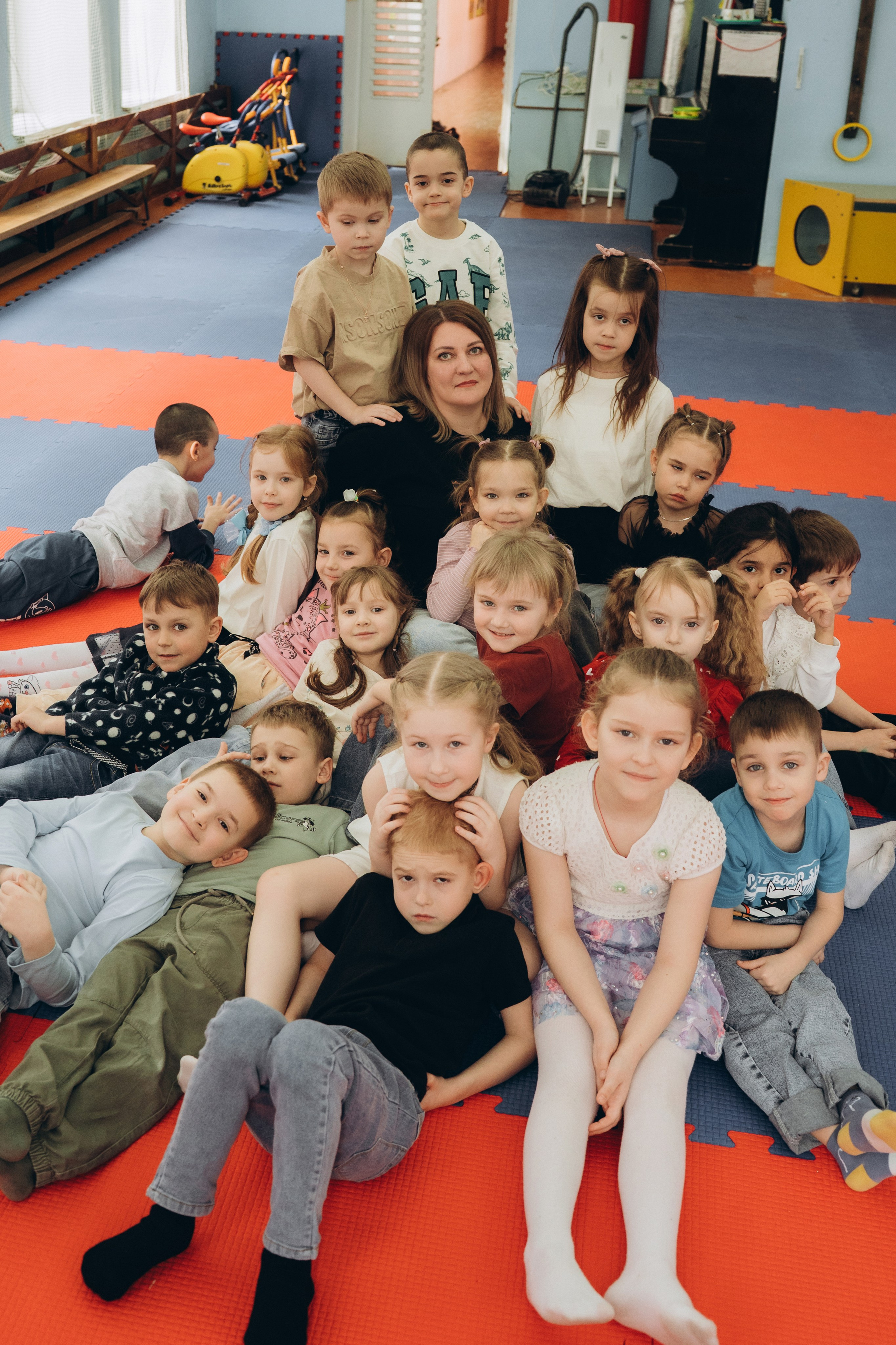 Репортаж в саду. Семейный фотограф • Домашние съемки в Нижнем Новгороде