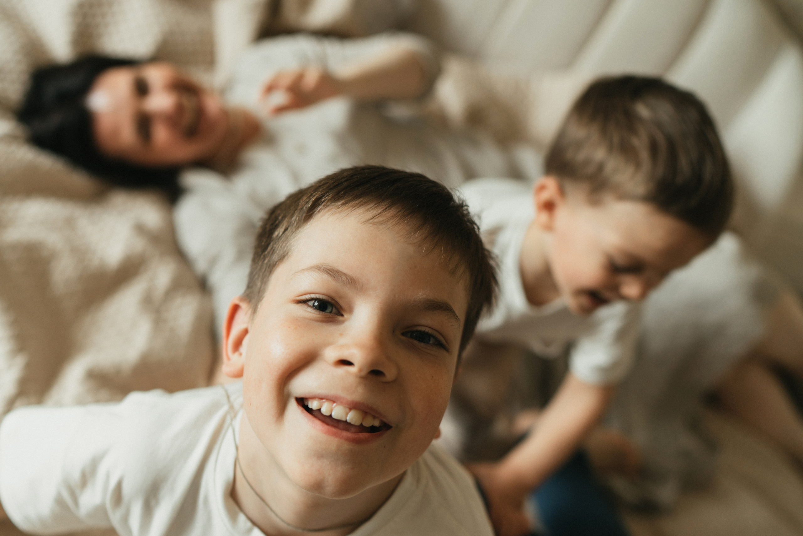 Аня и Мальчишки. Семейный фотограф в Санкт-Петербурге — Наташа Тарасенко
