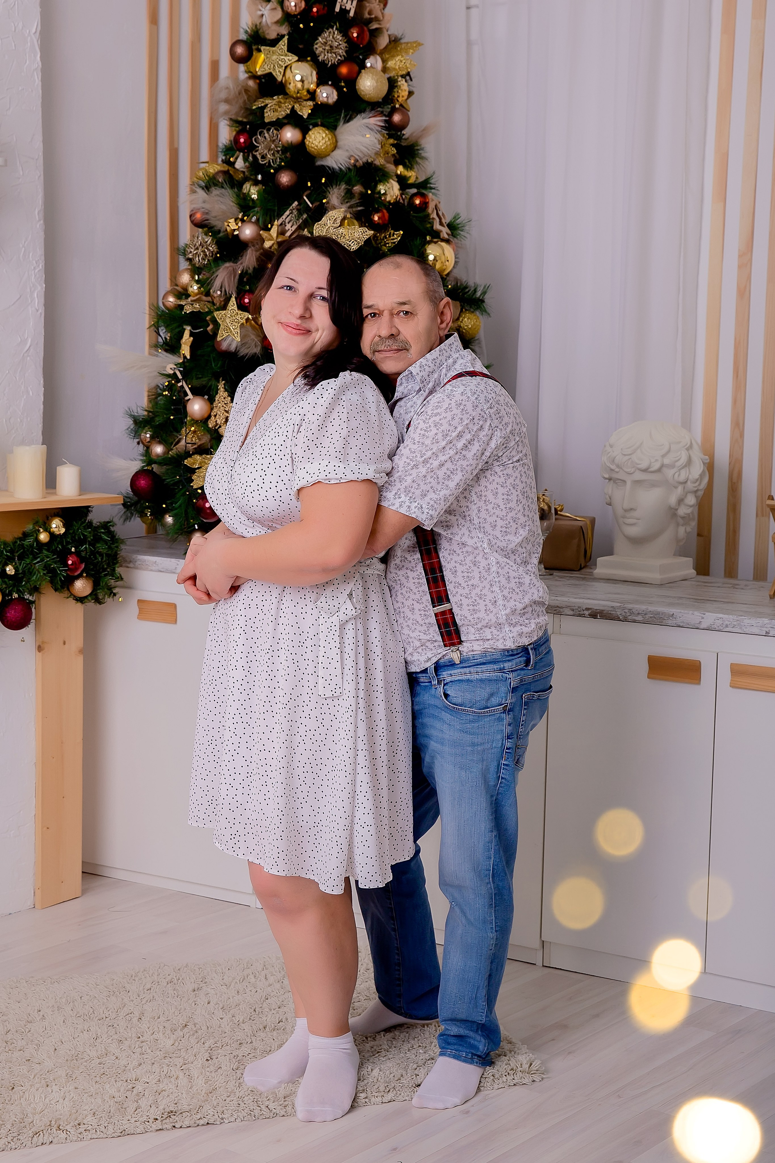 Новогодняя семьей. Школьный и детский фотограф Старожилово