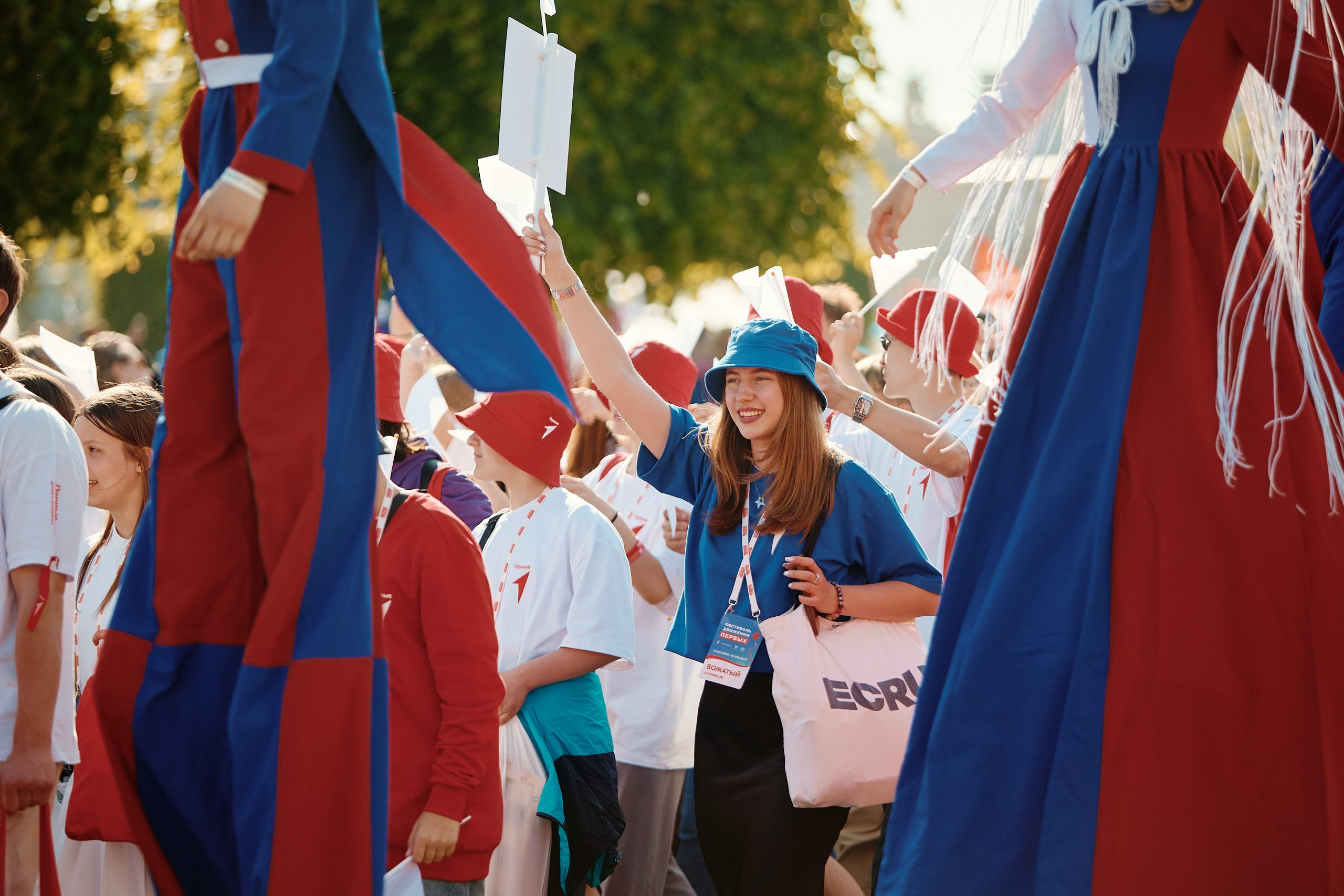 Фестиваль Движения Первых 2025. Репортажная съемка в Москве