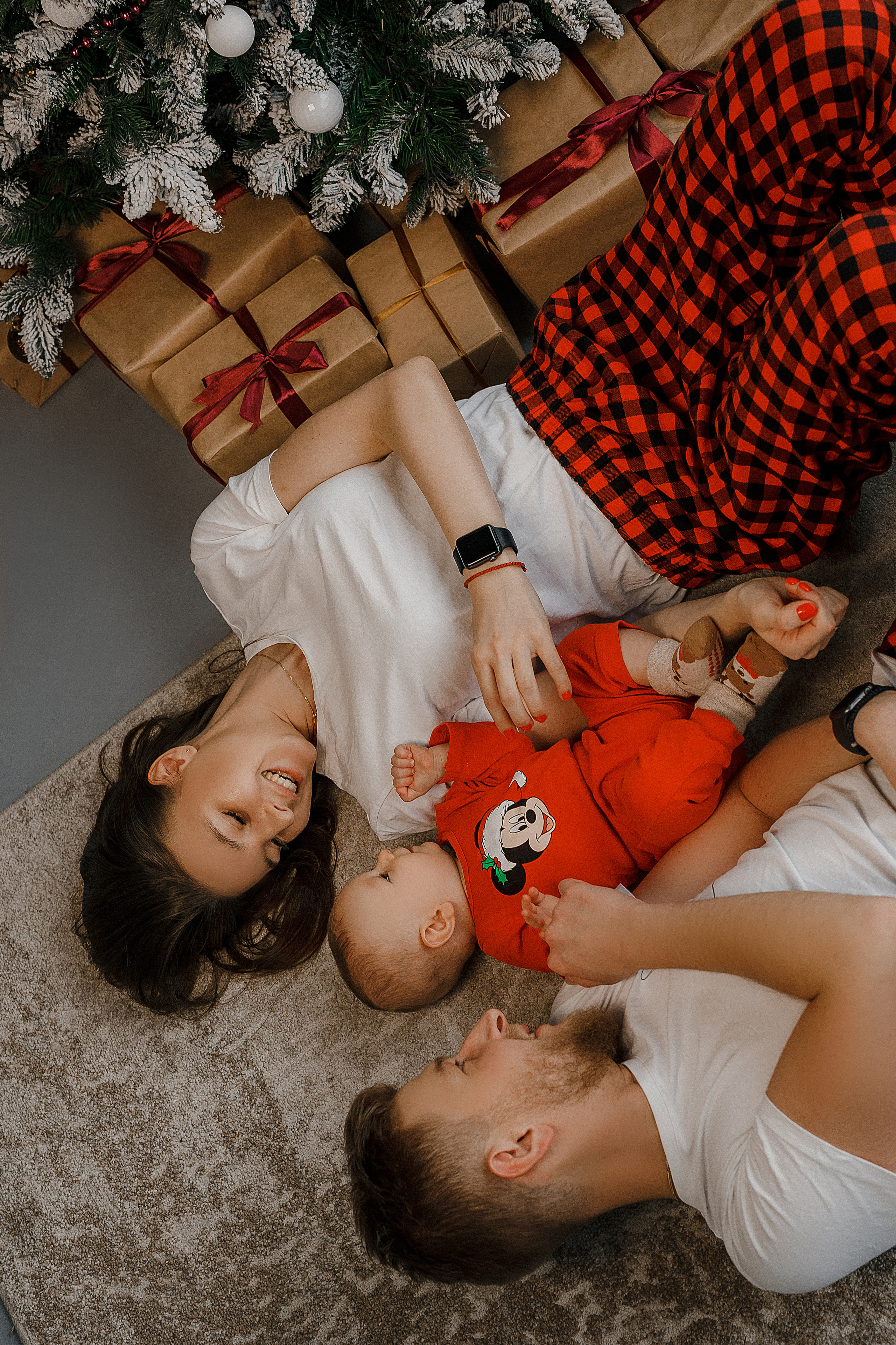 Новый год втроём. Свадебный и семейный фотограф в Саратове Виолетта Привалова