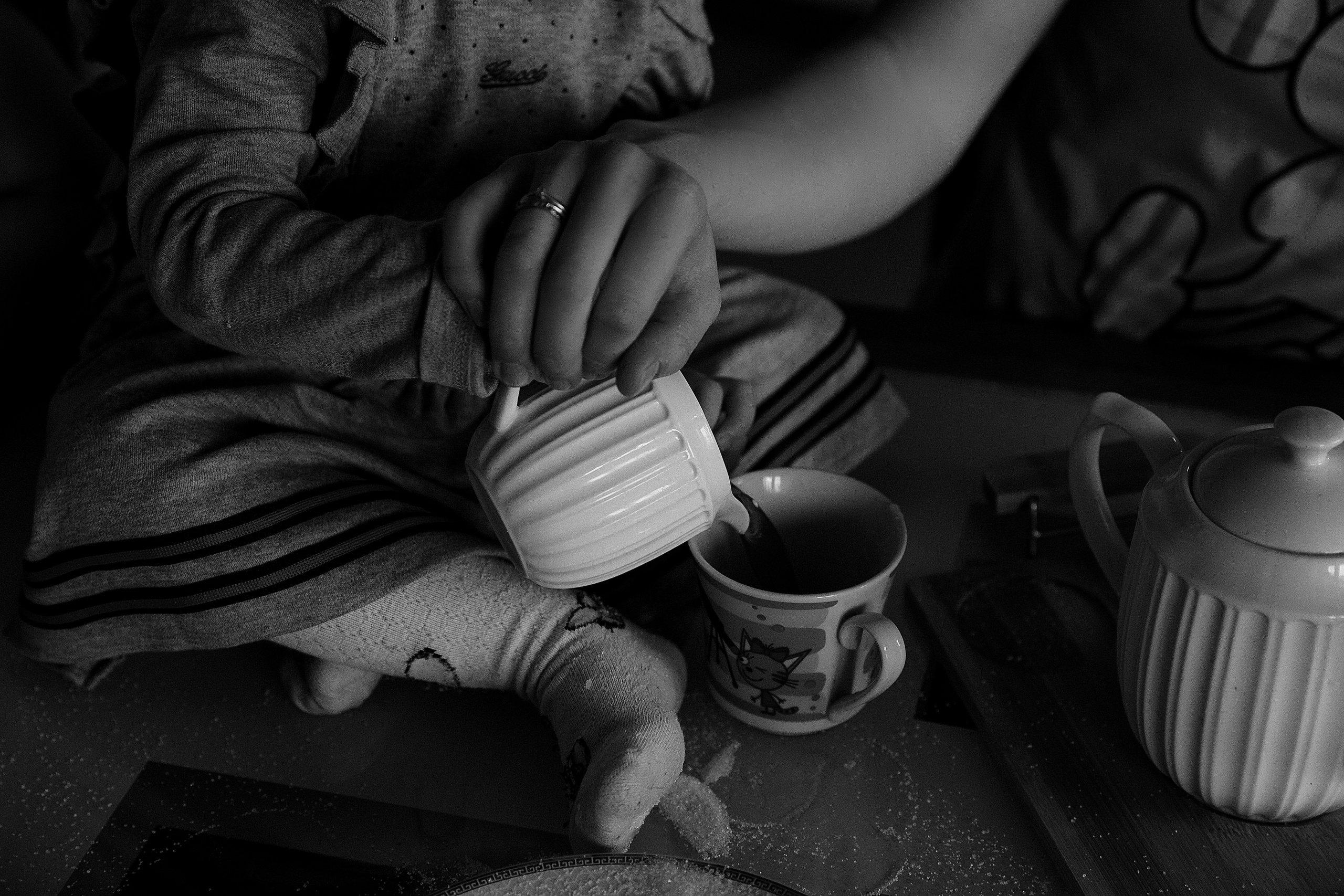 Трое и кошка Рыся (Рысь). Свадебный и семейный фотограф в Саратове Виолетта Привалова