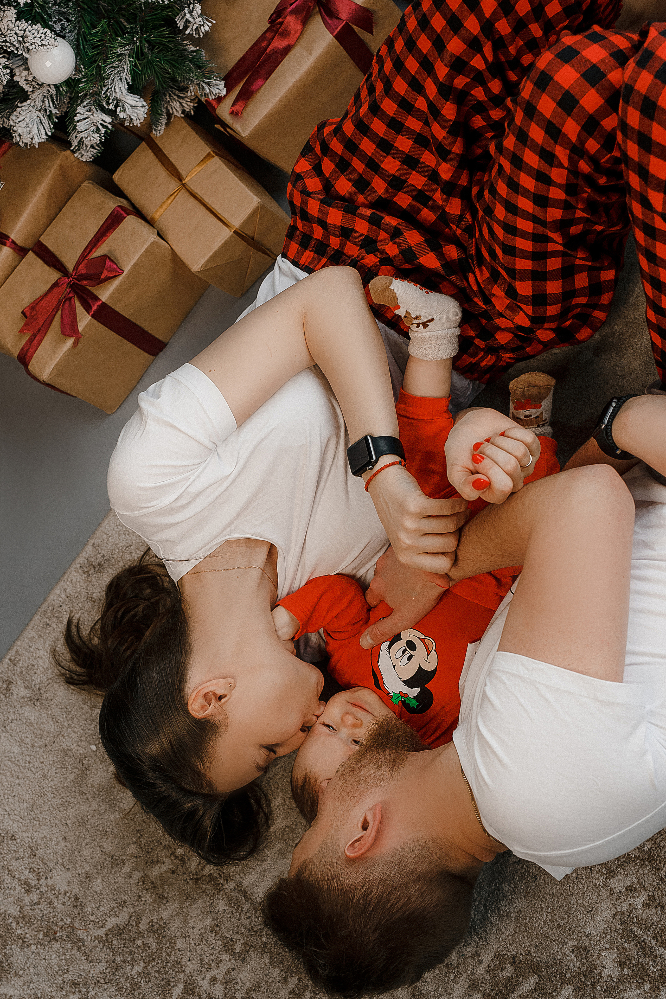 Новый год втроём. Свадебный и семейный фотограф в Саратове Виолетта Привалова