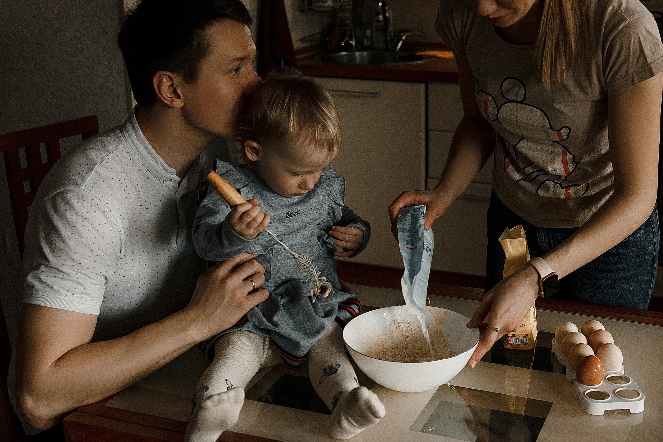Трое и кошка Рыся (Рысь). Свадебный и семейный фотограф в Саратове Виолетта Привалова