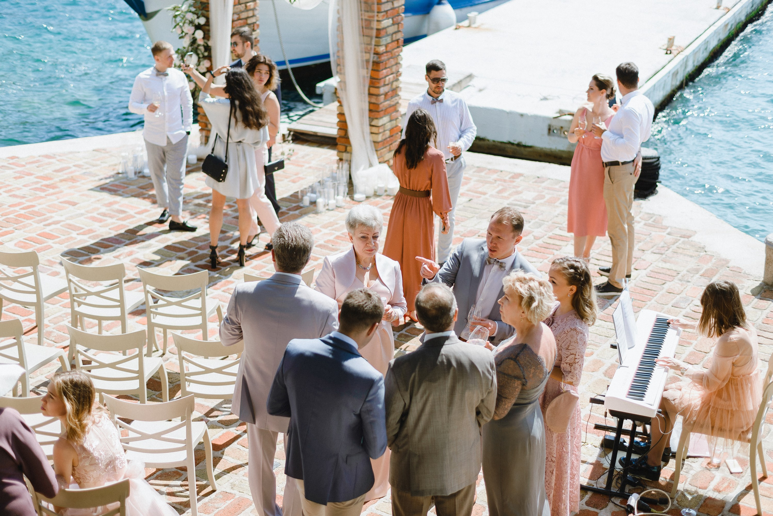 Свадебная церемония в Черногории. Изящная фотография | Ксения Милушкина