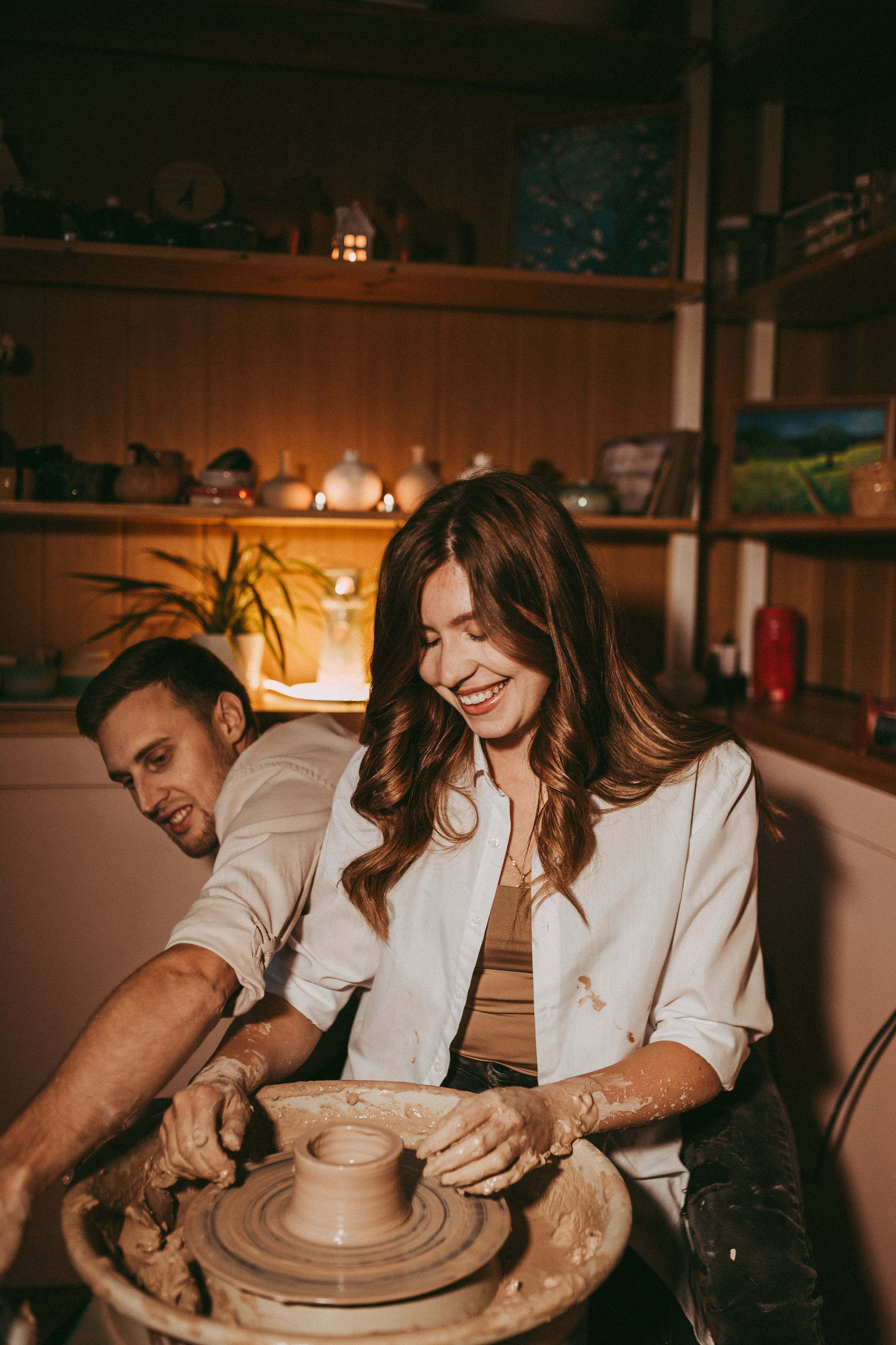 Лав стори в гончарной. Семейный и детский фотограф в Нижнем Новгороде Наумова Лидия