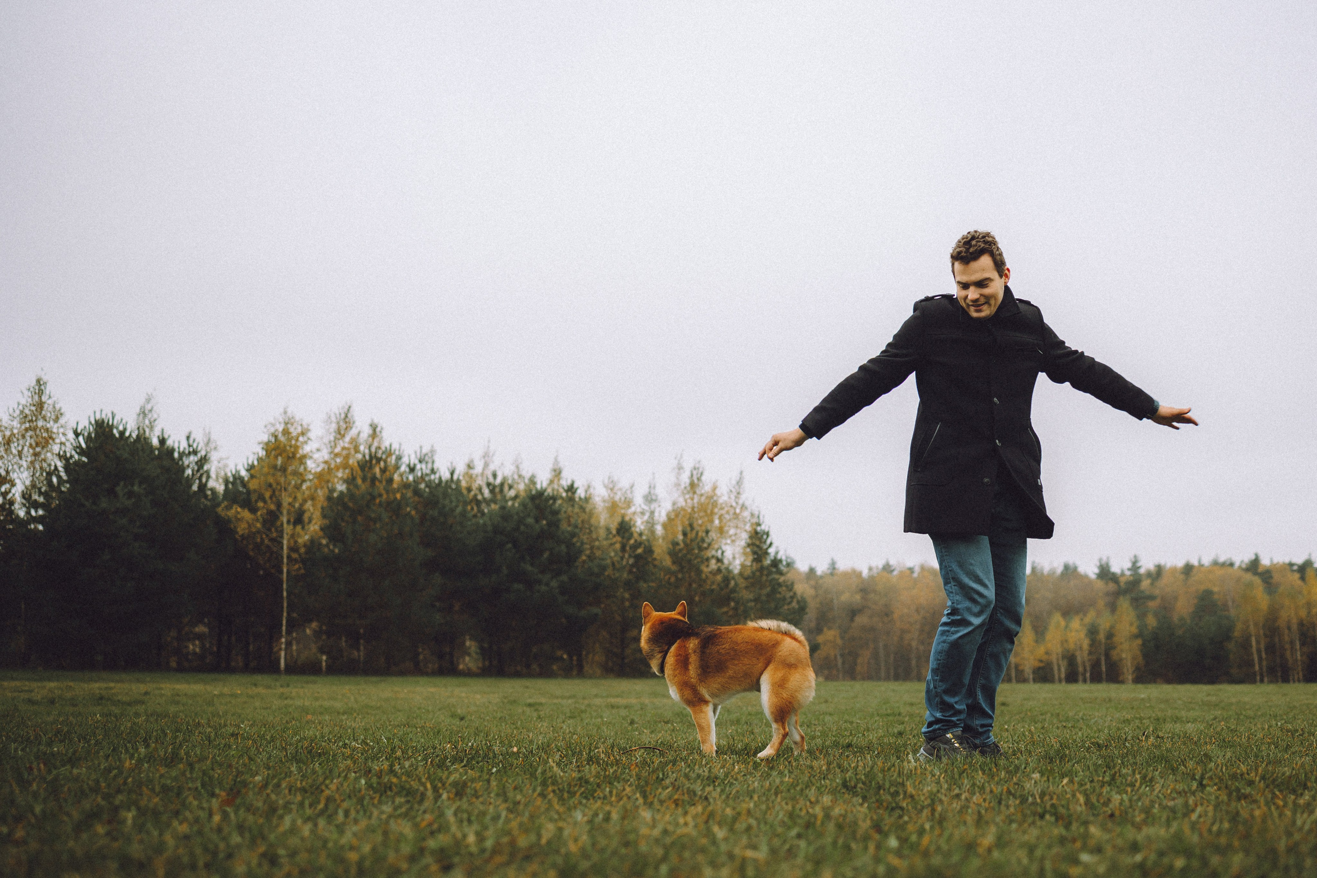 Настя, Юра и Скай