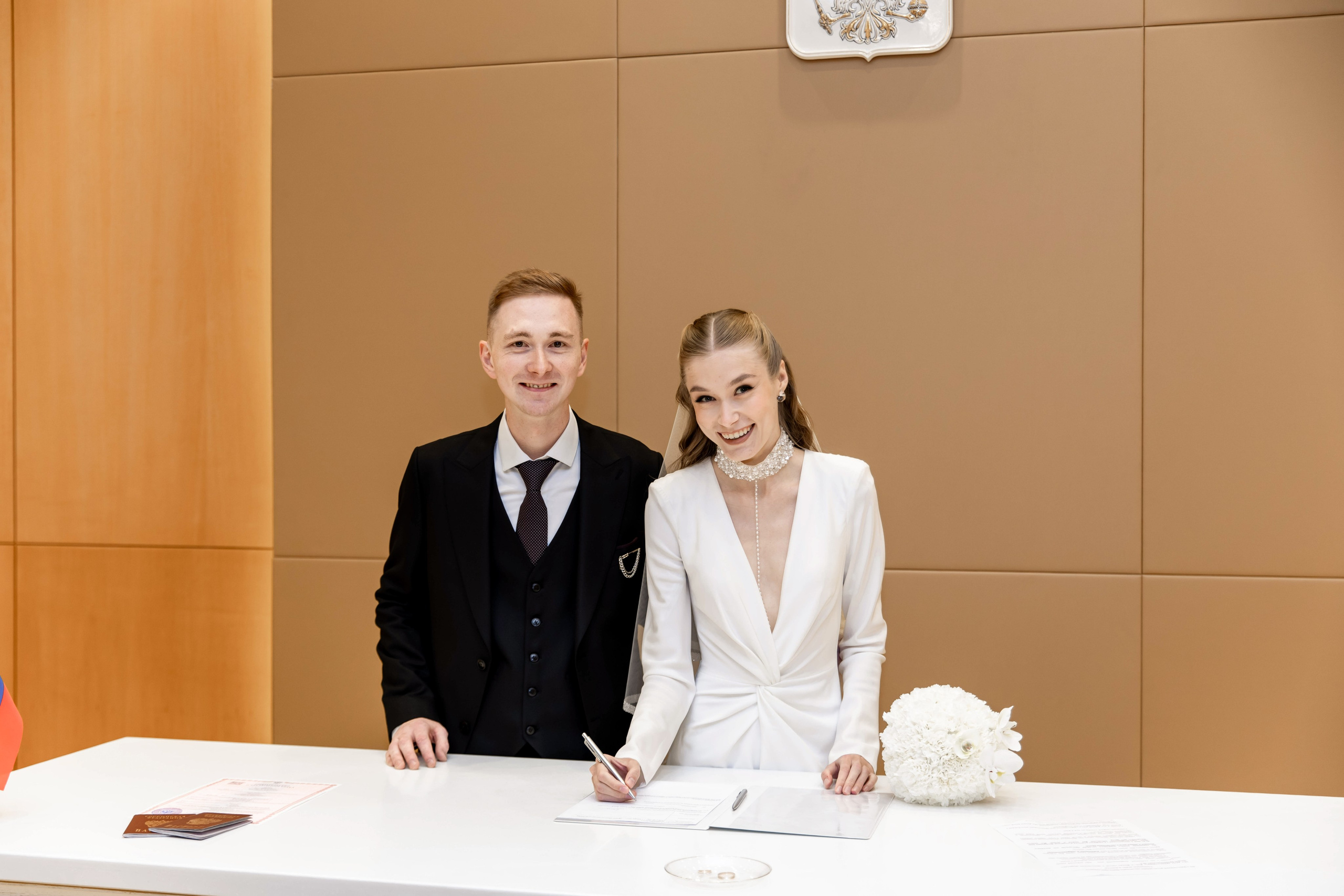 Выездная регистрация + Барвиха + банкет. Свадебный и семейный фотограф в Москве Диана Левченко