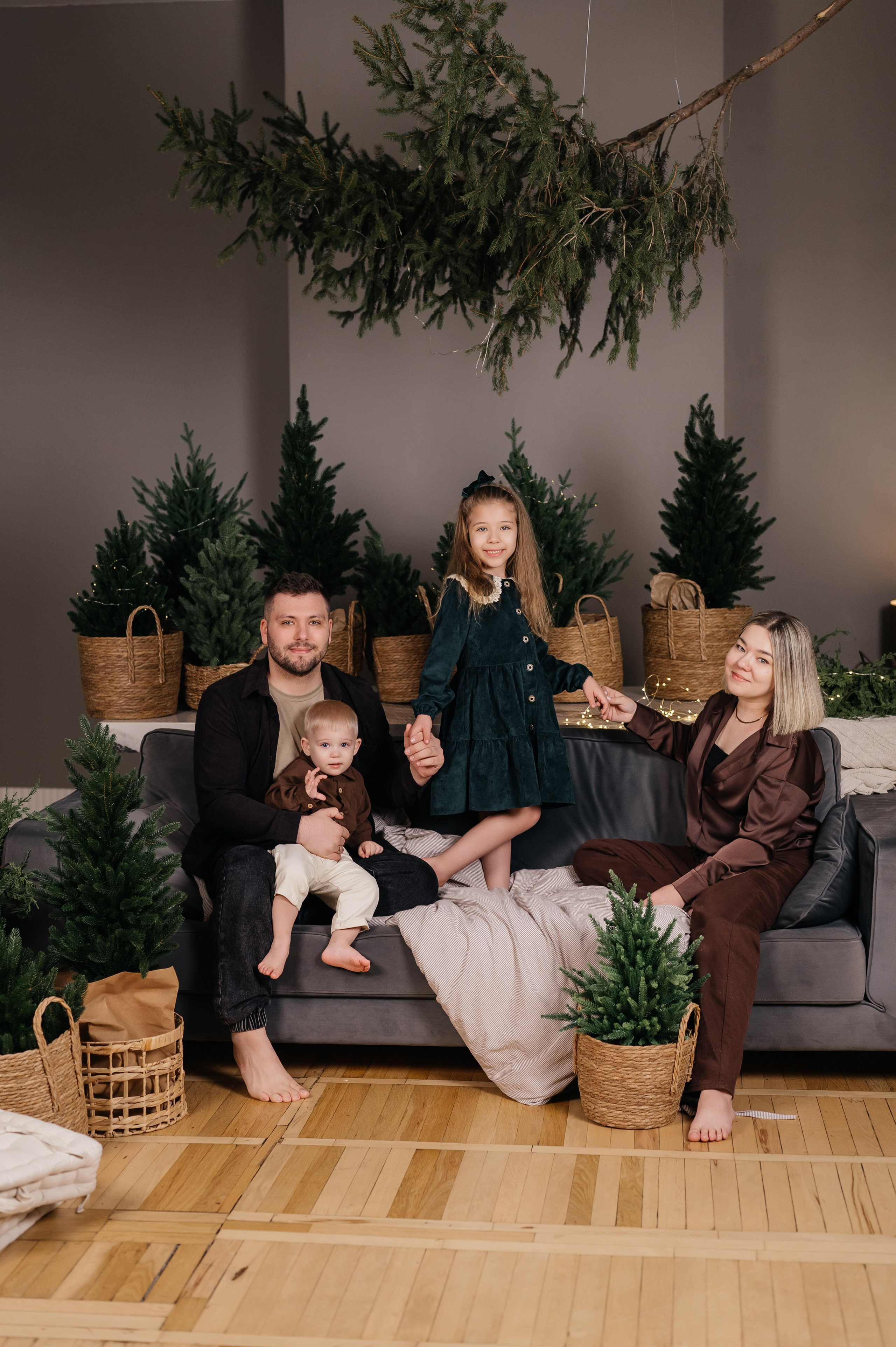 Новогодняя фотосессия. Свадебный и семейный фотограф в Краснодаре Алина Мельник