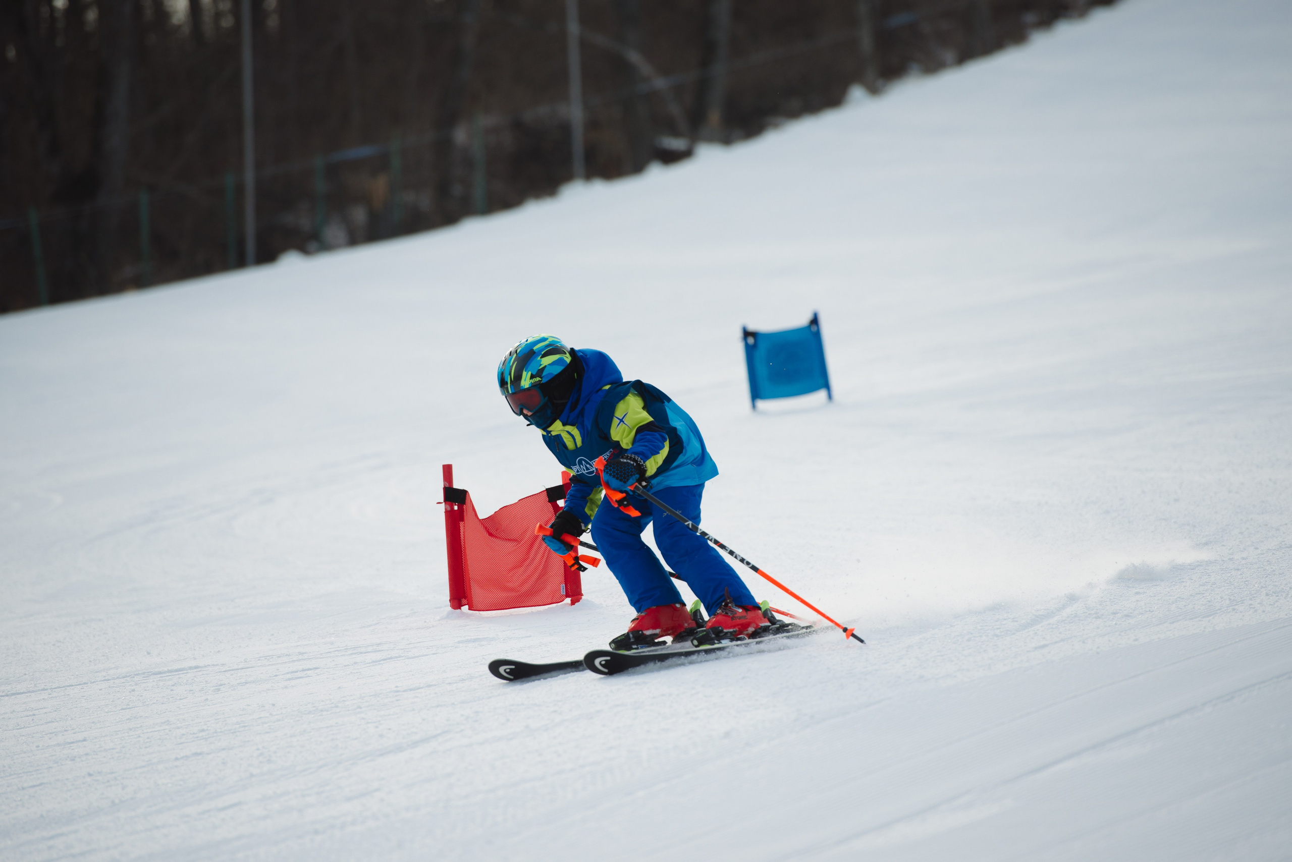 Детские соревнования/Лыжи. Фотограф Мария Каюрова