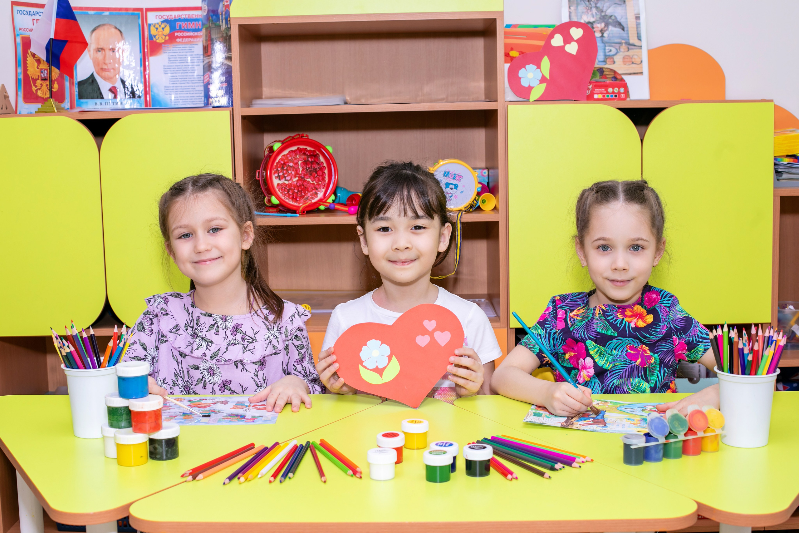 Съемка в детском саду. Выпускные фотокниги