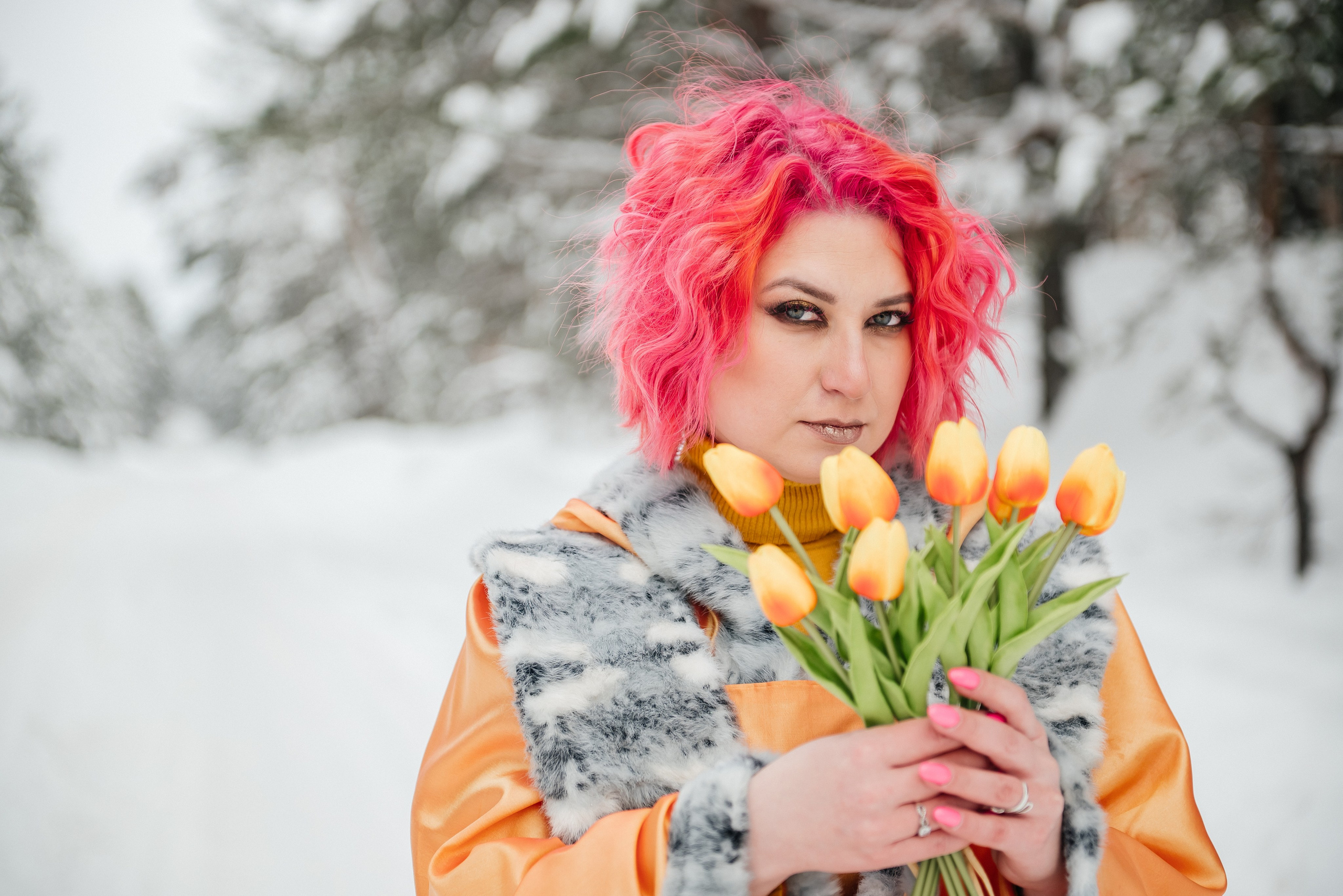 Света и тюльпаны. Свадебный и семейный фотограф в Дзержинске Екатерина Шулакова