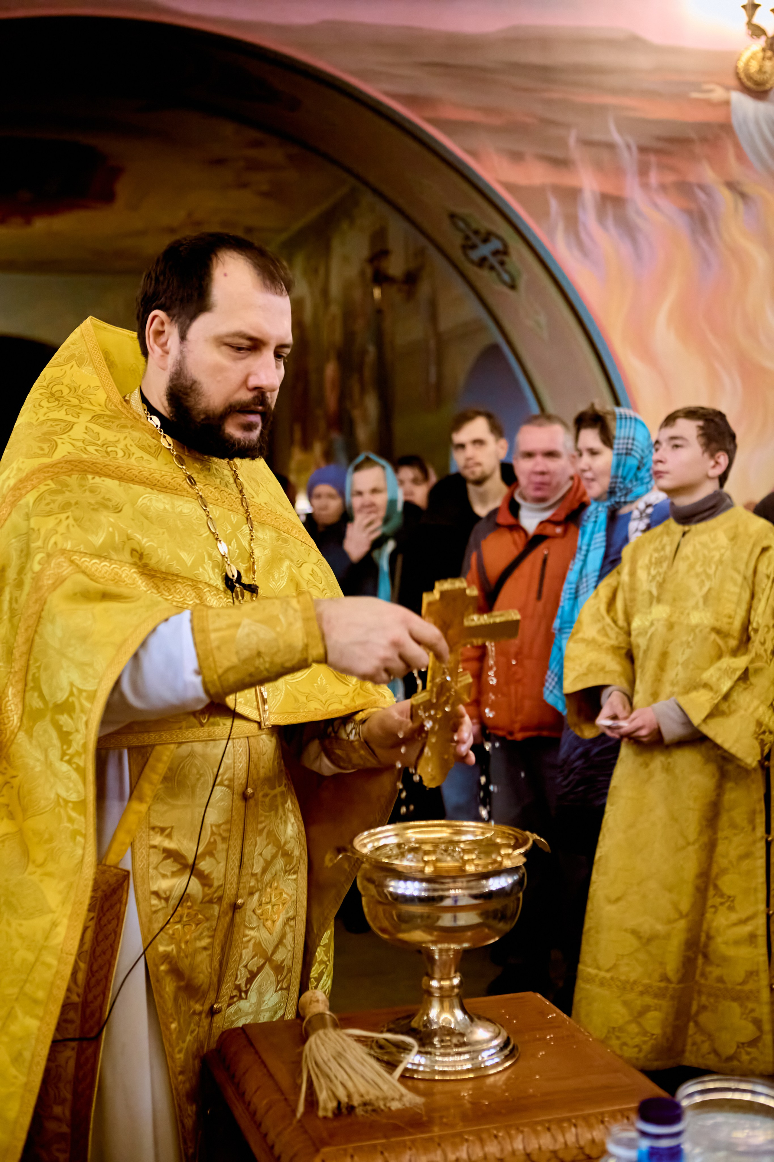 Фотографии во время богослужения